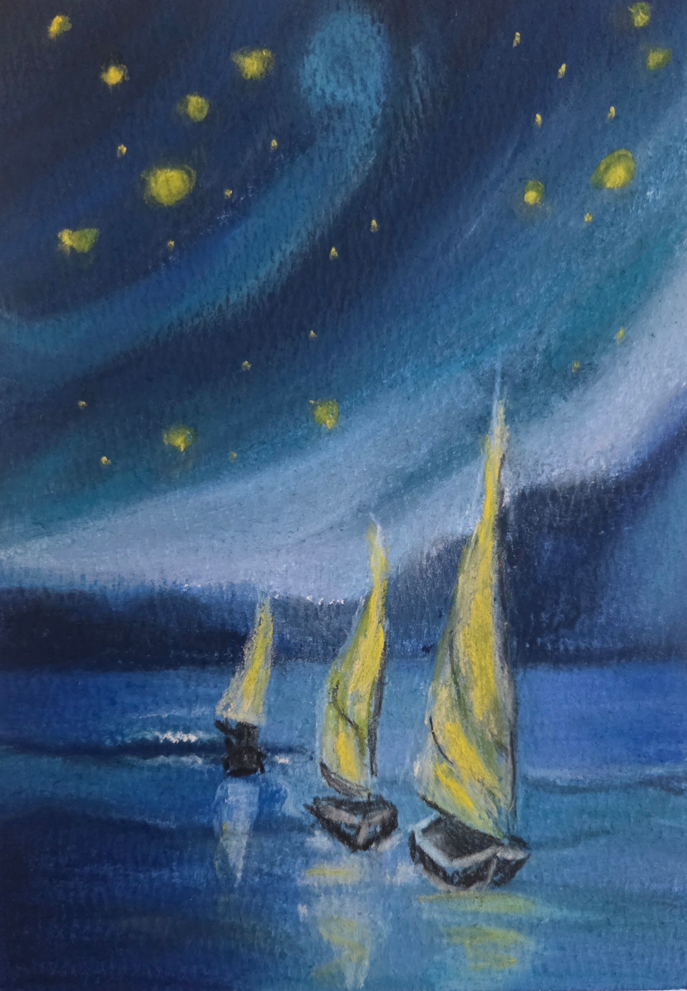 Original Soft Pastels Art| Framed