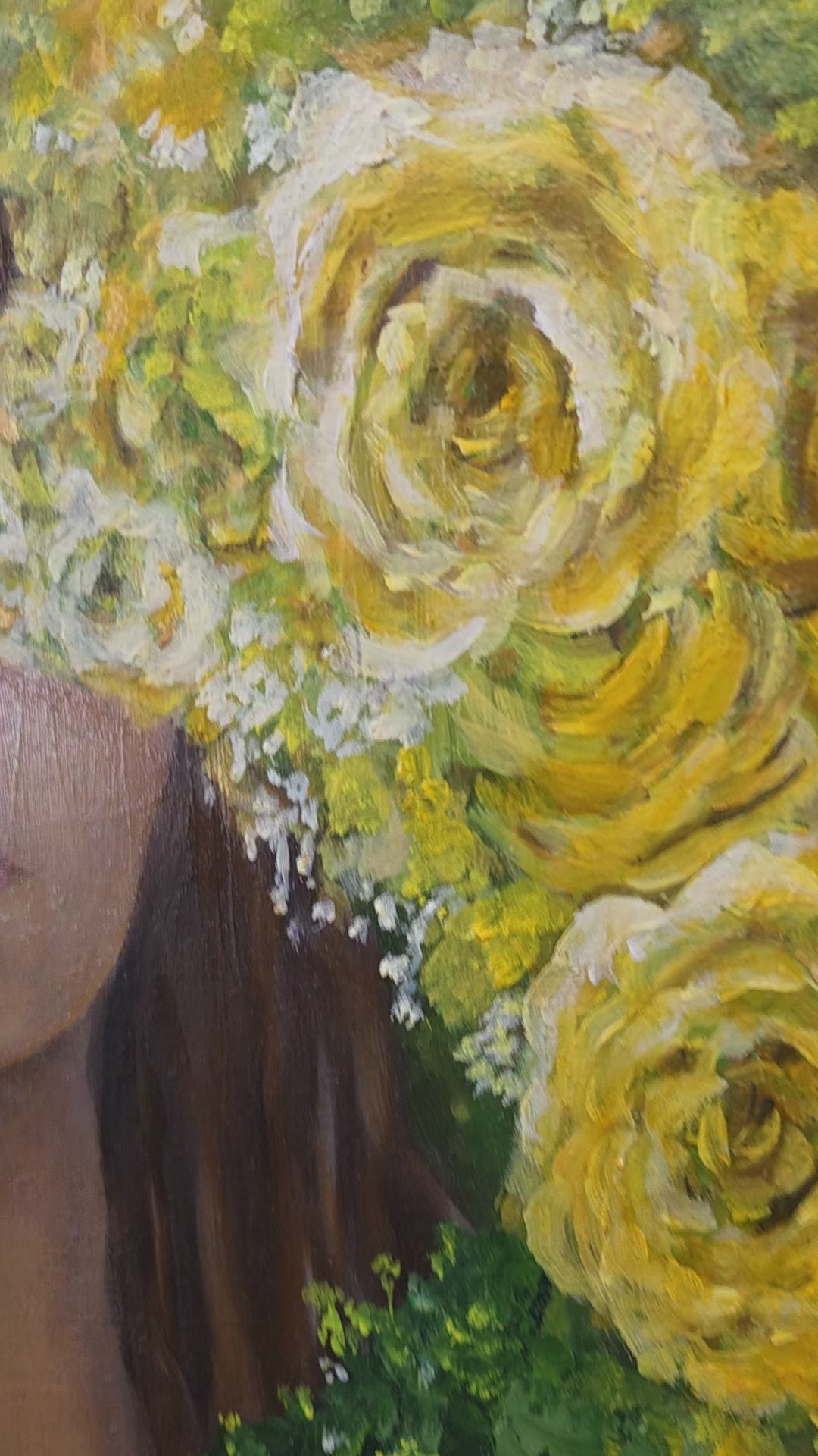 Blooming from Within | Original Acrylic & Oil Artwork