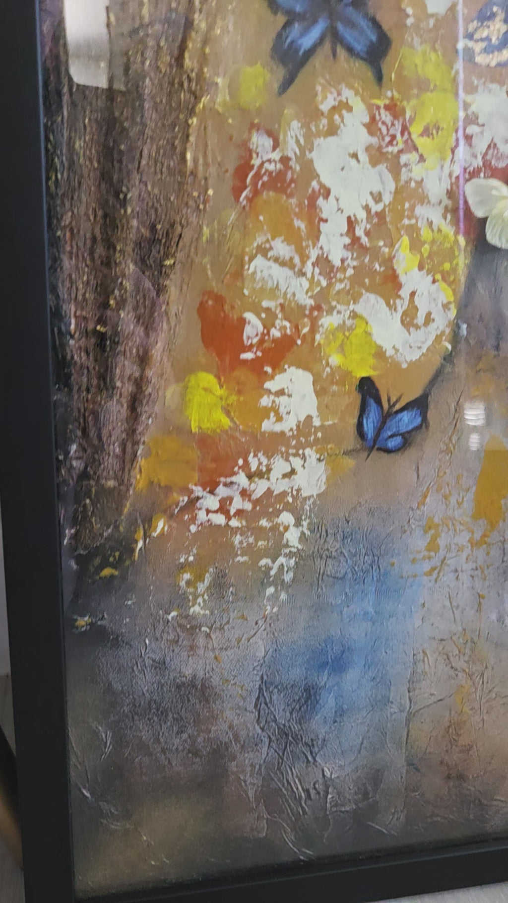 She Became Wings|Original Mixed Media Artwork