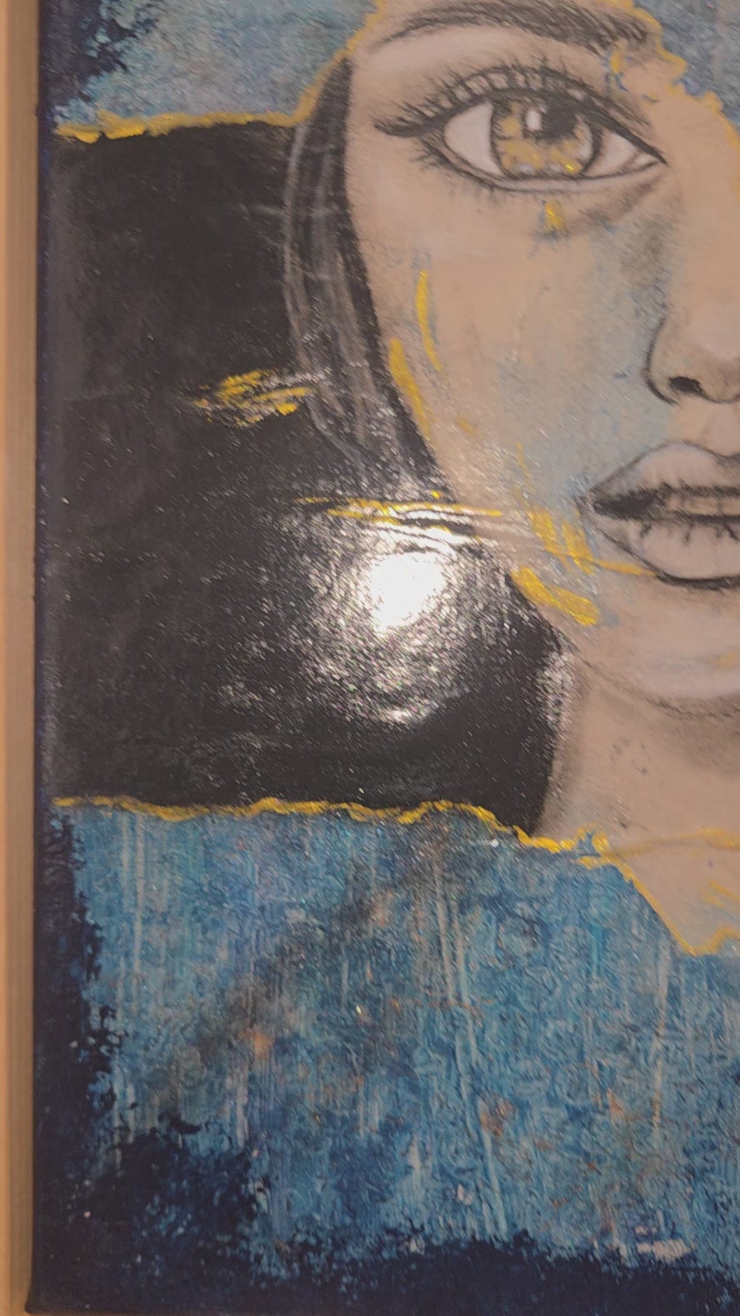 Beauty in Chaos| Original Mixed Media Artwork