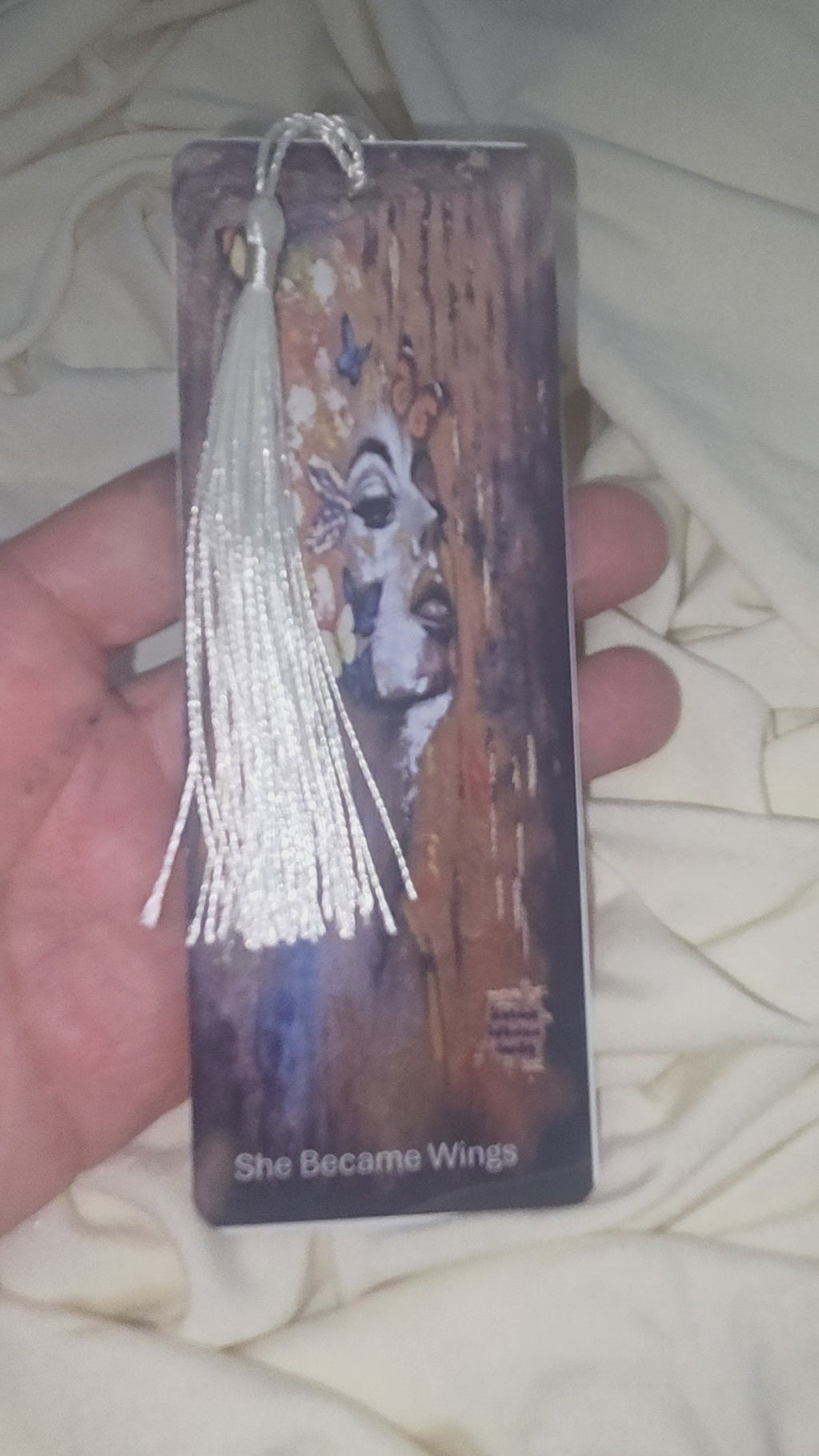 Art bookmarks| Original Art print on aluminum