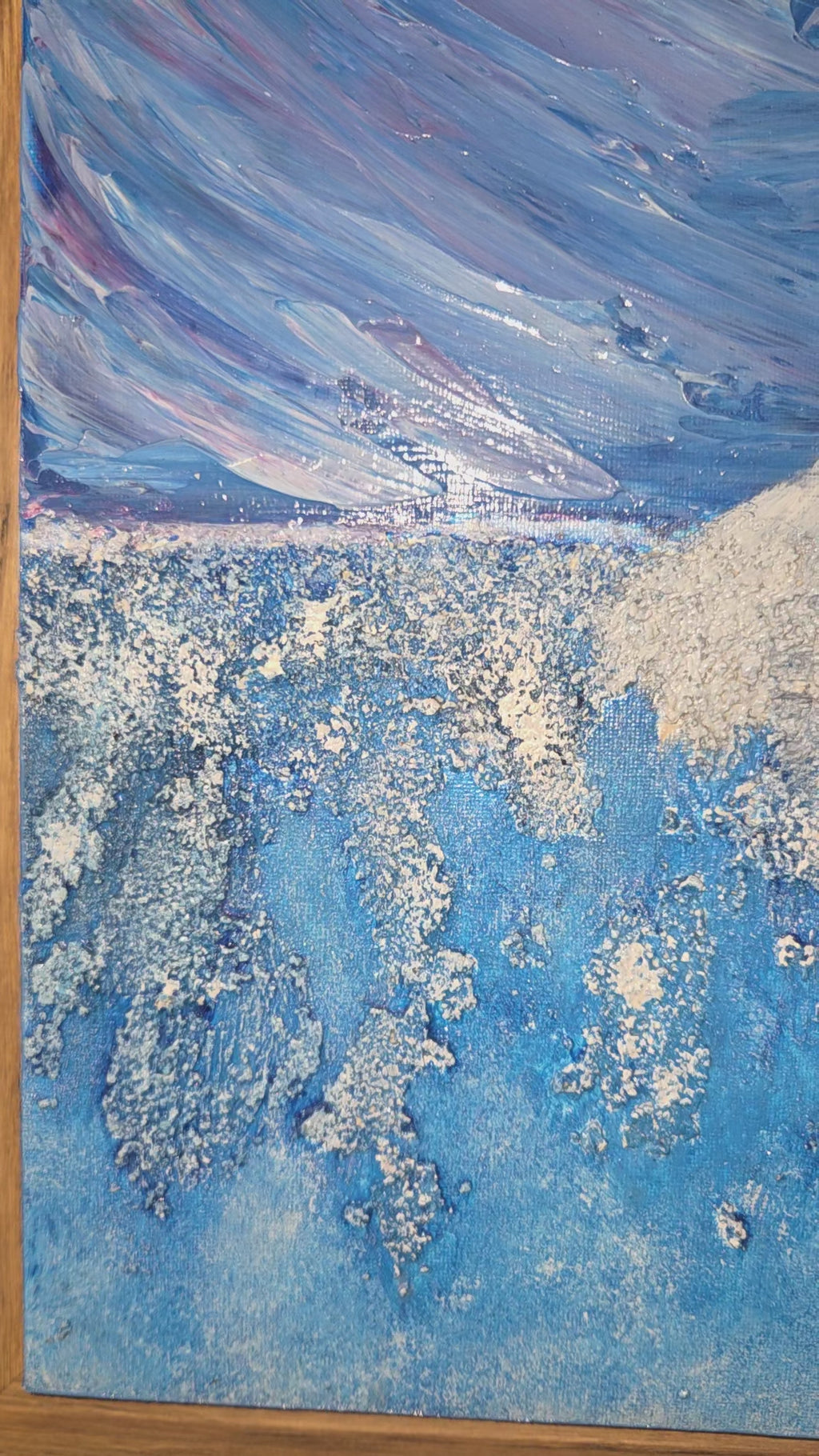 Despite Everything, She Kept Going|Original Textured Acrylic Artwork