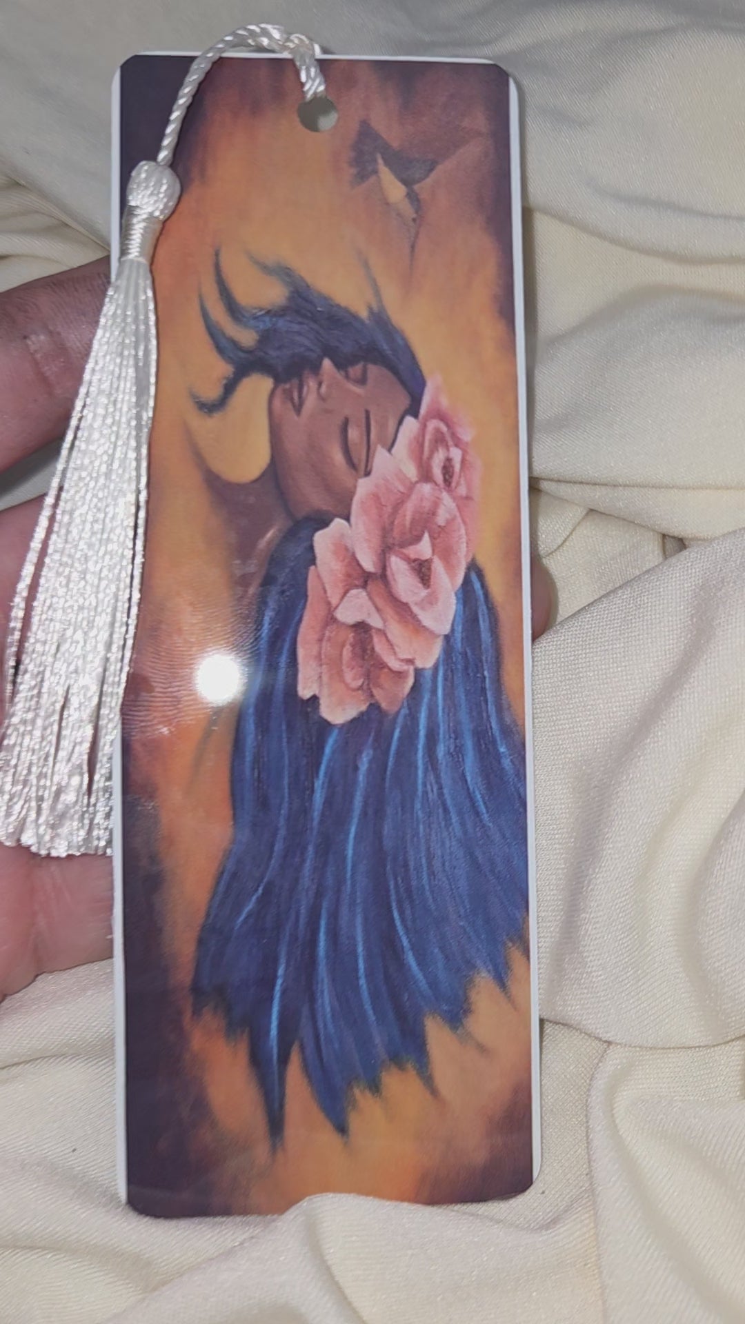 Art bookmarks| Original Art print on aluminum
