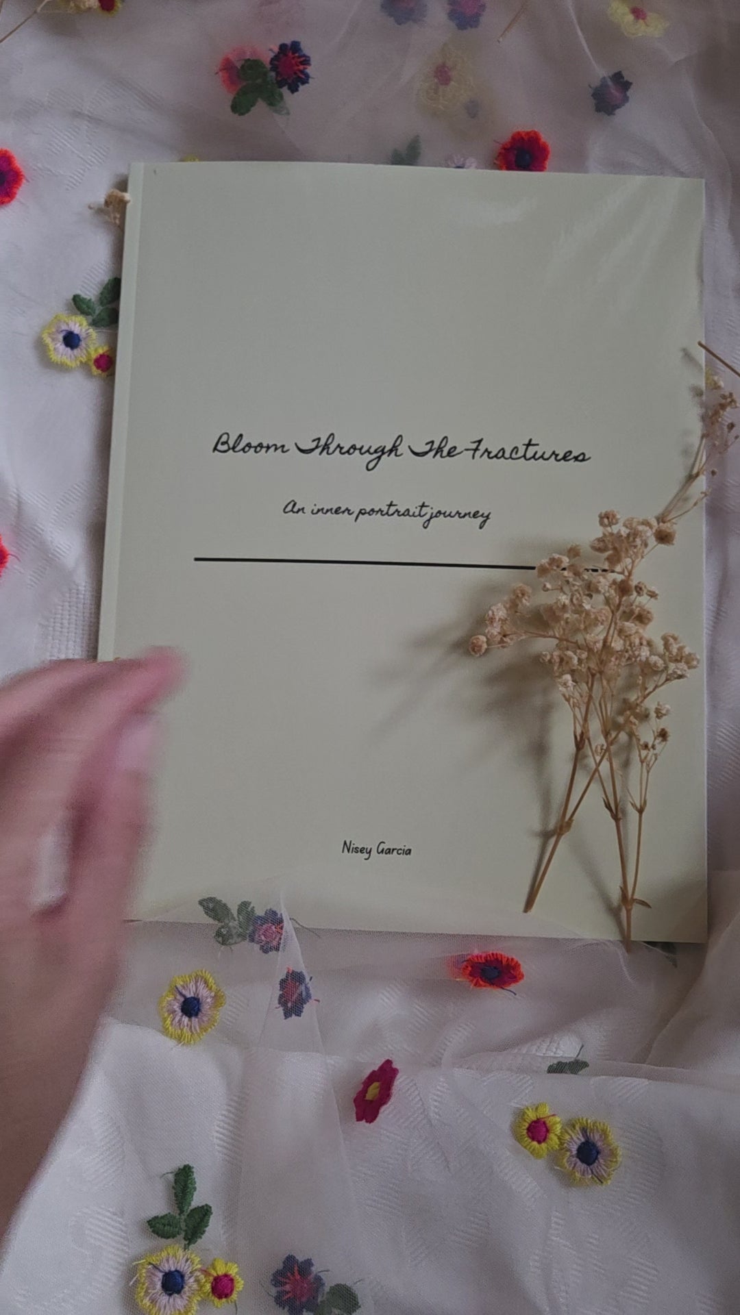 Art Journal and Coloring Book |Bloom Through the Fractures.