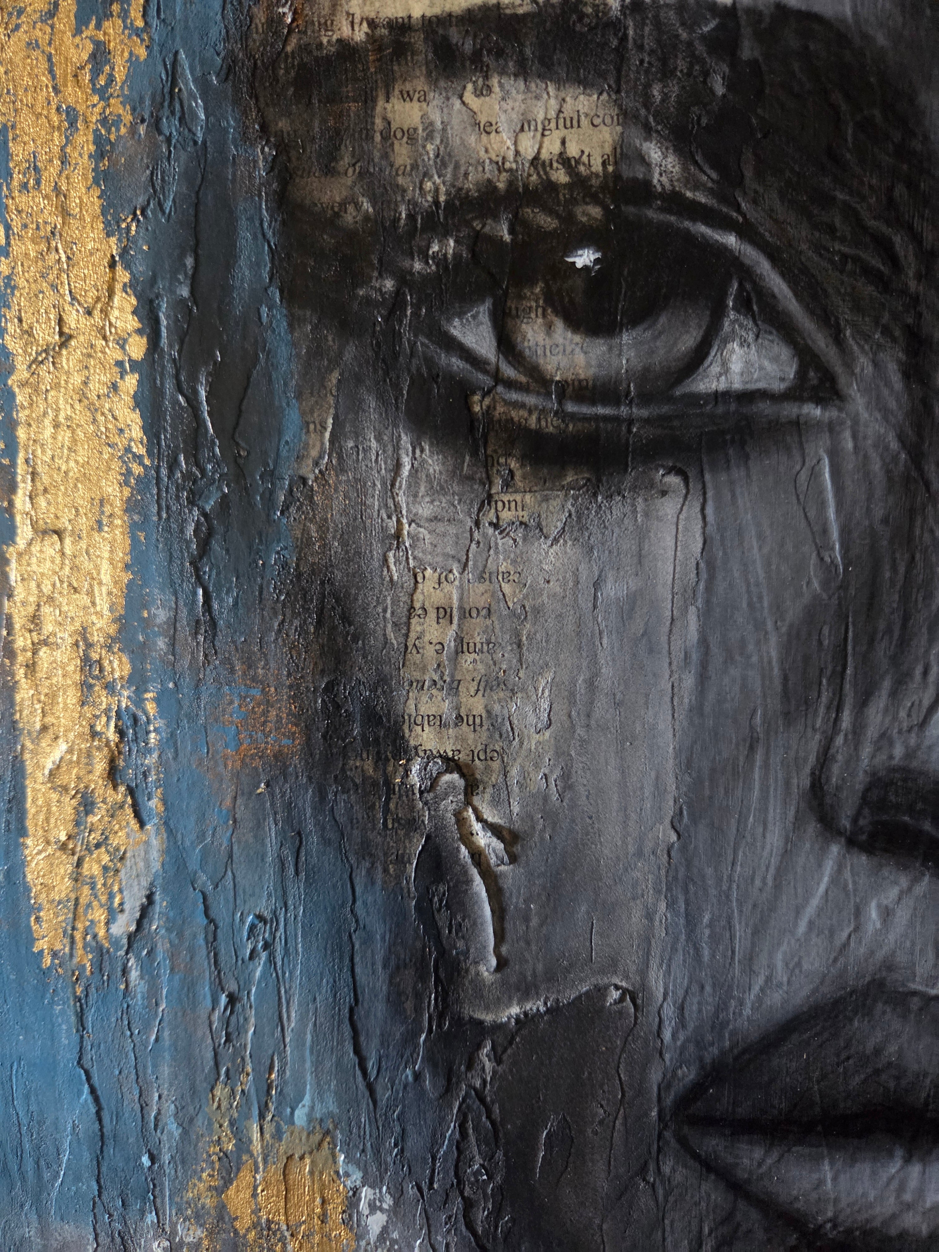 Echoes of Her Memory| Original Mixed Media Artwork