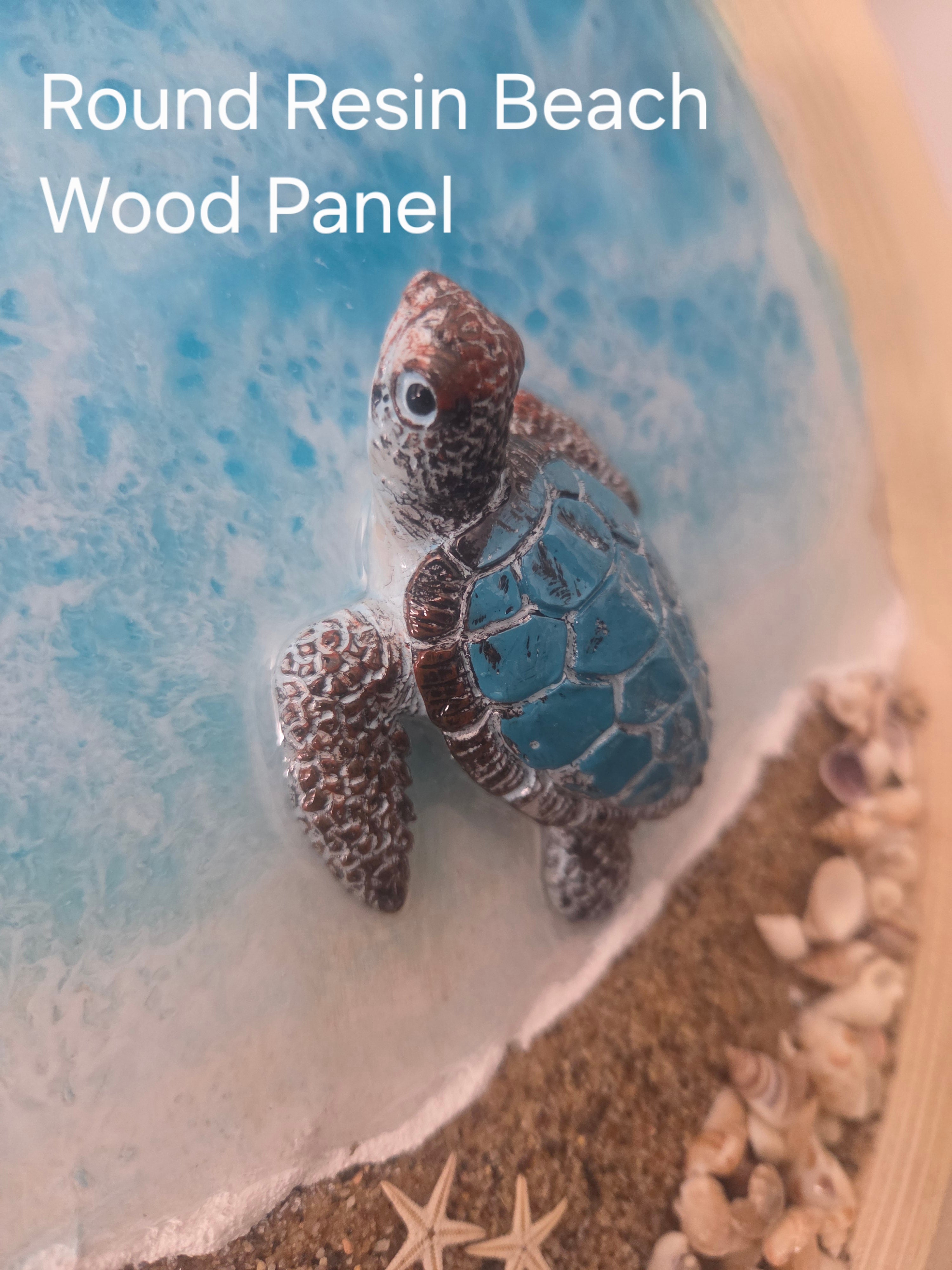 Handcrafted Resin Beach Home Decor