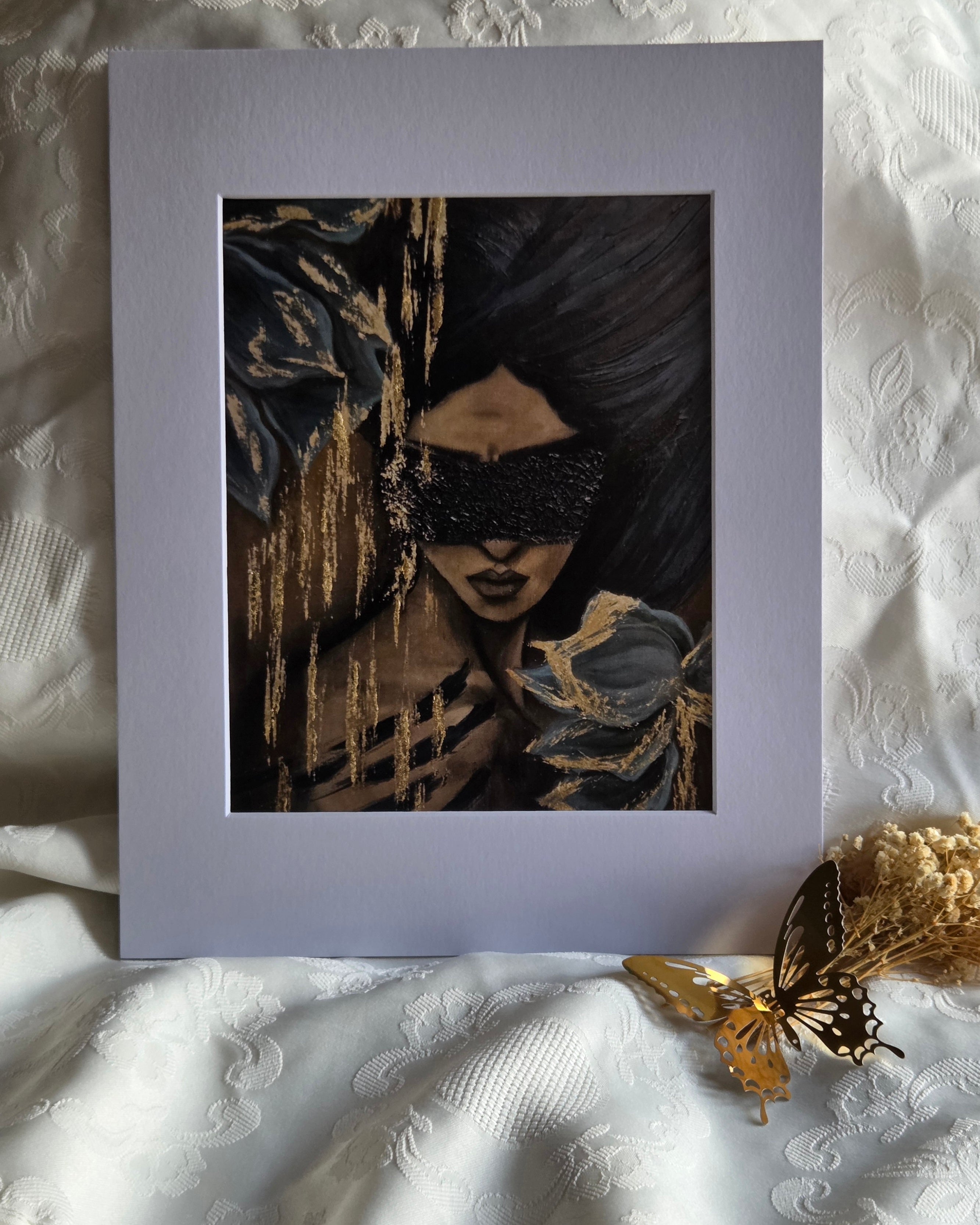 Ode to my past self (8x10 art print)