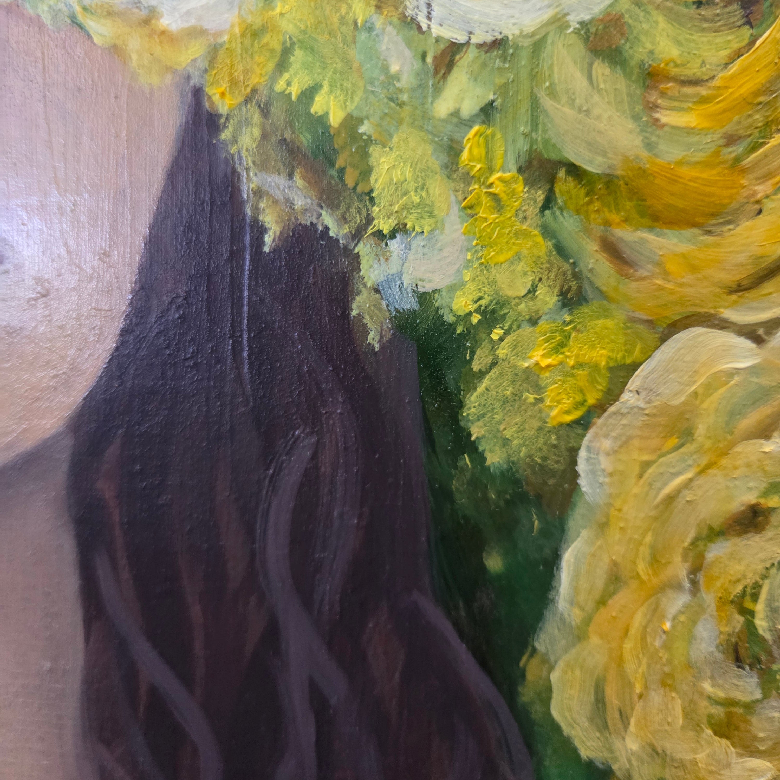 Blooming from Within | Original Acrylic & Oil Artwork