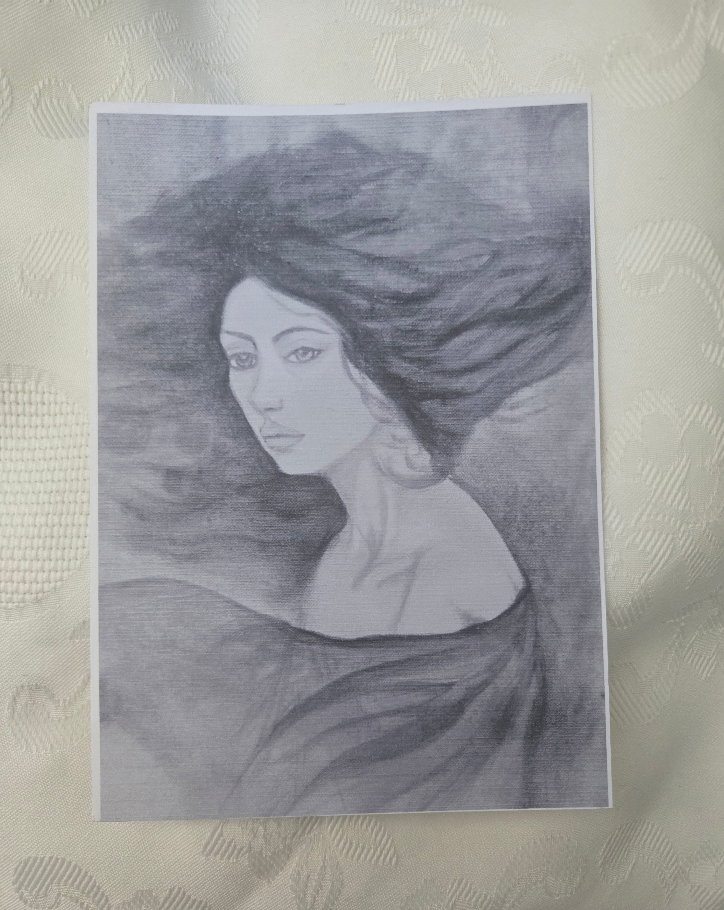 Where Thoughts Wander — Grayscale Art Print Set