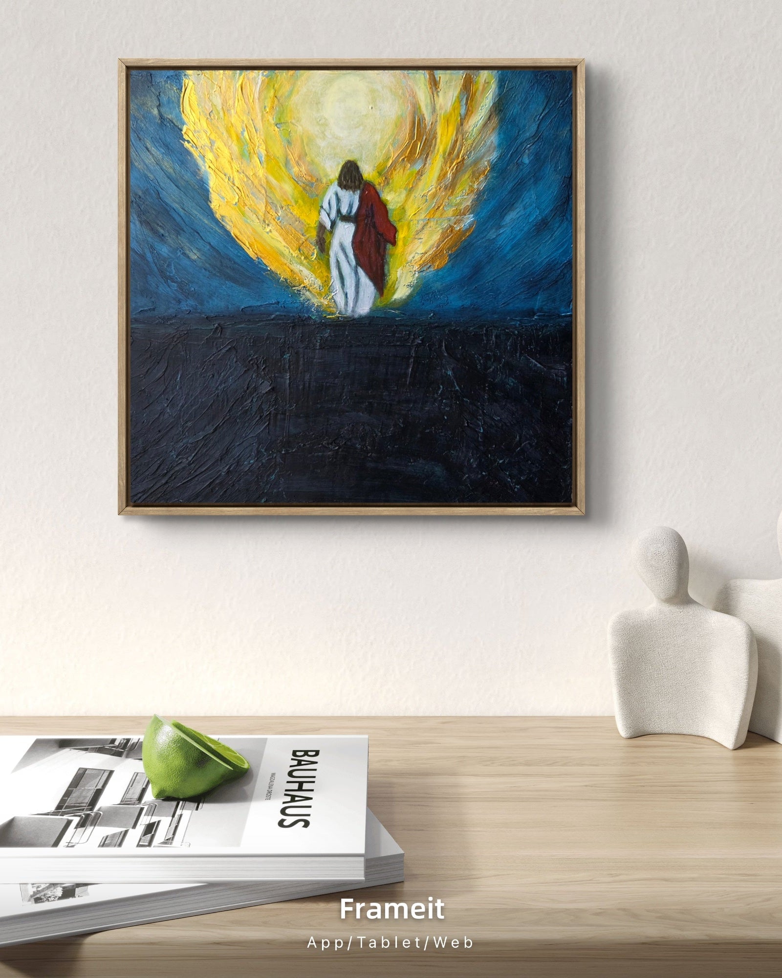 I Am the Way| Original Textured Acrylic Artwork