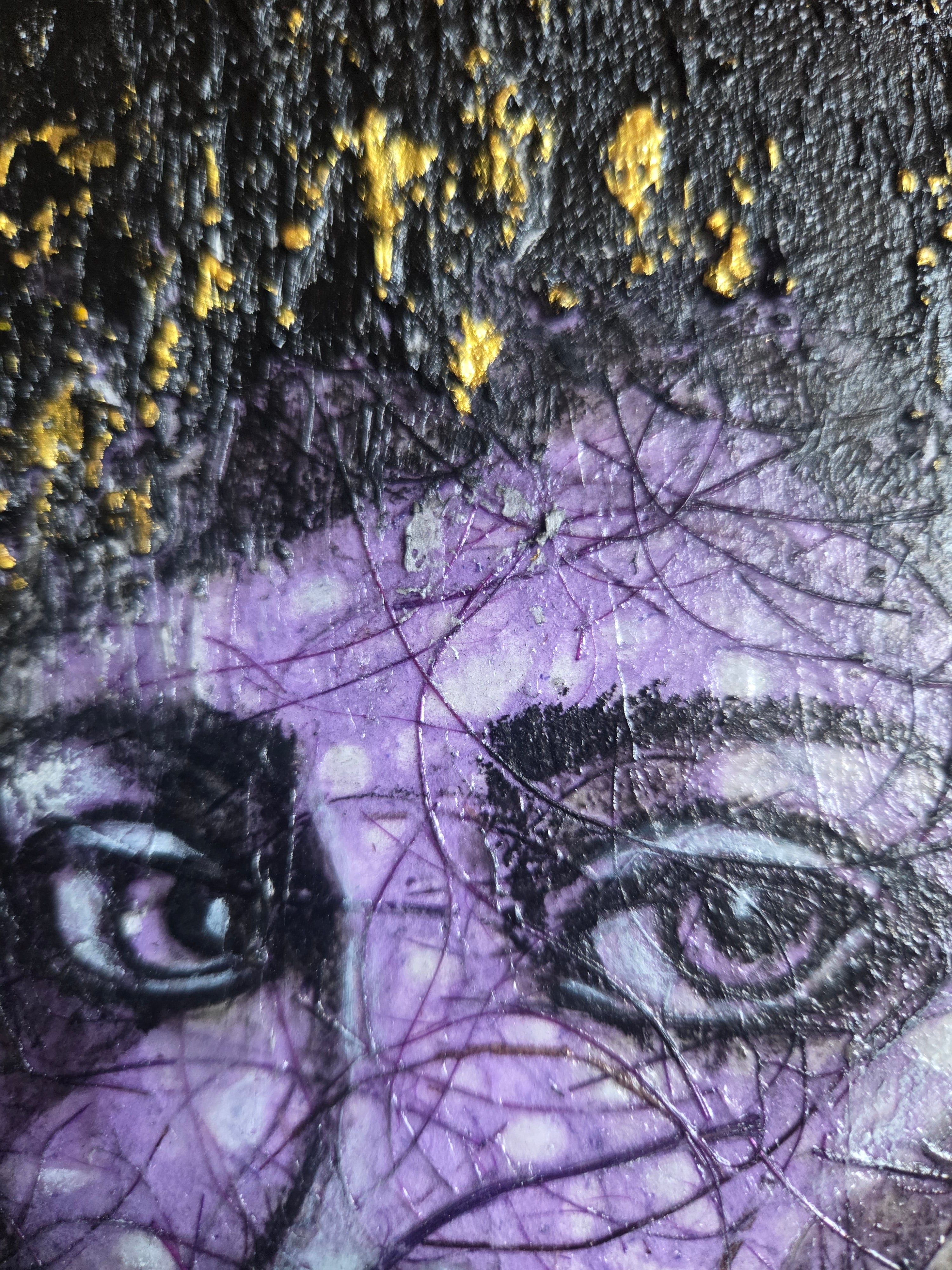 Bloom in Adversity|Original Mixed Media Artwork