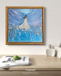 Despite Everything, She Kept Going|Original Textured Acrylic Artwork