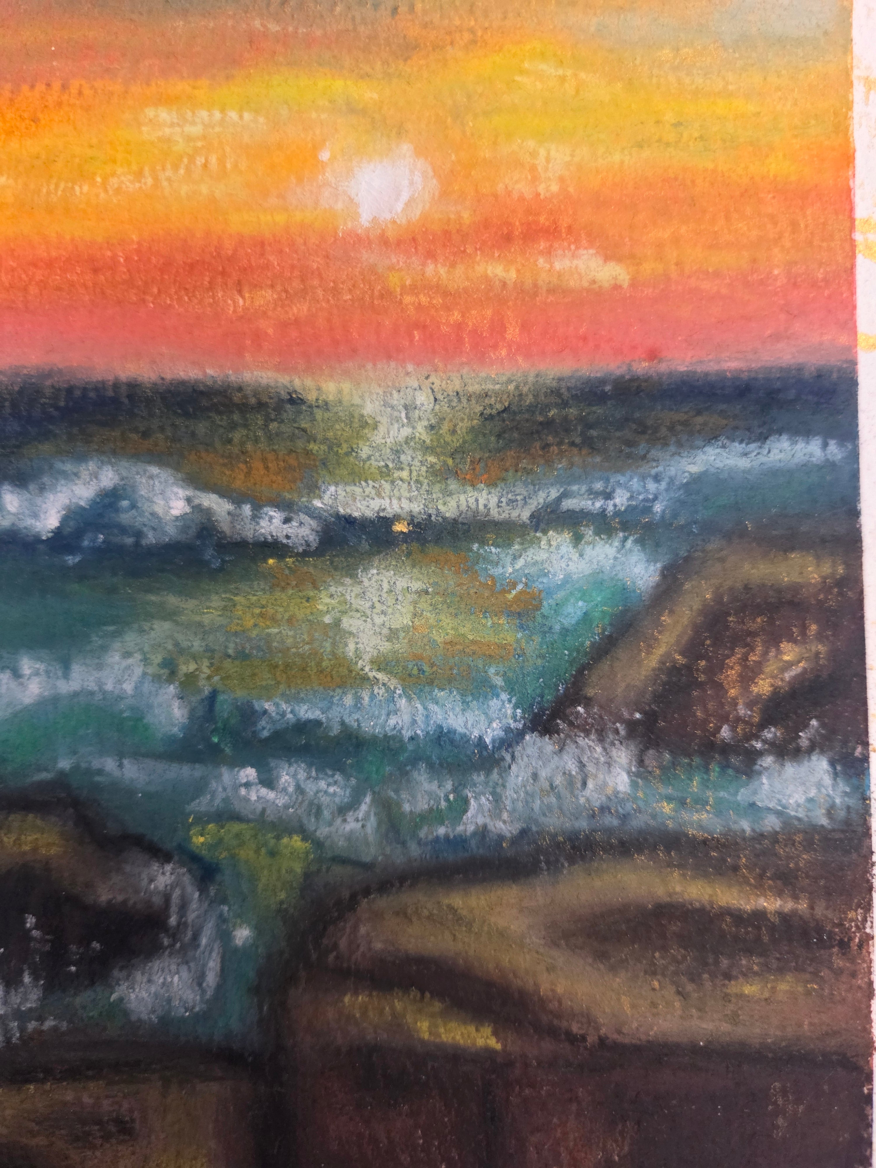 Original Soft Pastels Art| Framed