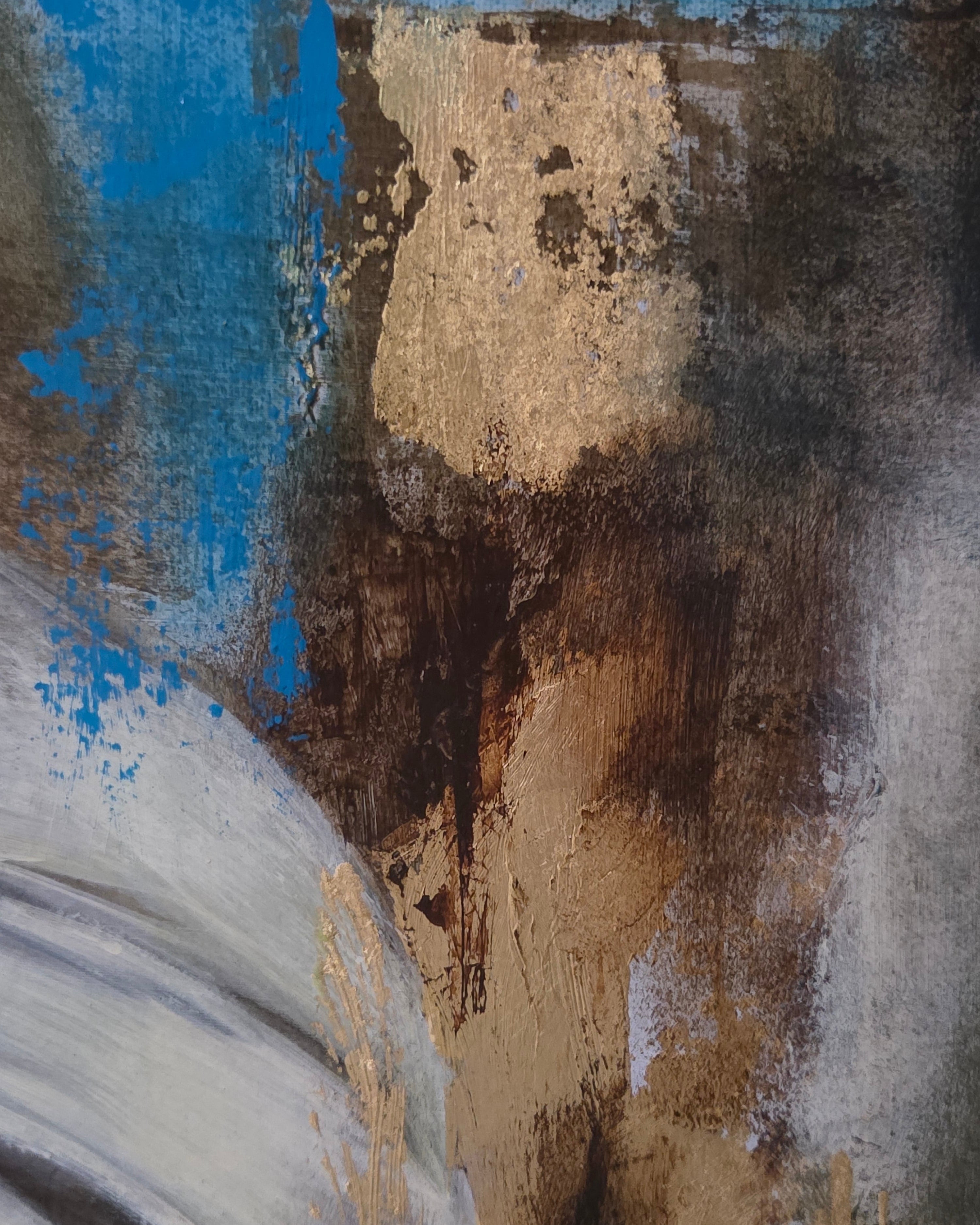 When Quietness Came | Original Mixed Media Artwork