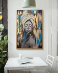 When Quietness Came | Original Mixed Media Artwork
