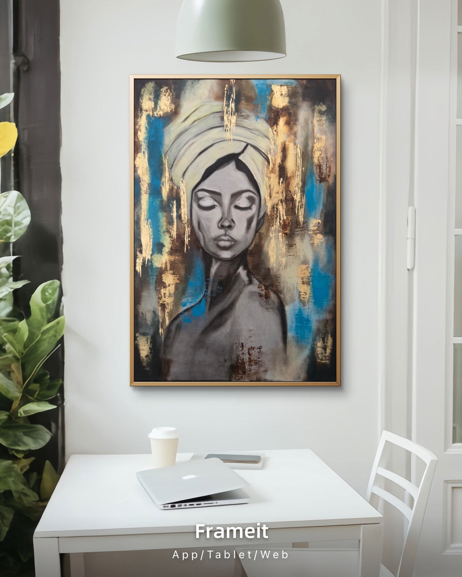 When Quietness Came | Original Mixed Media Artwork