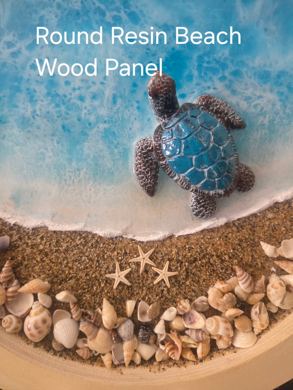 Handcrafted Resin Beach Home Decor