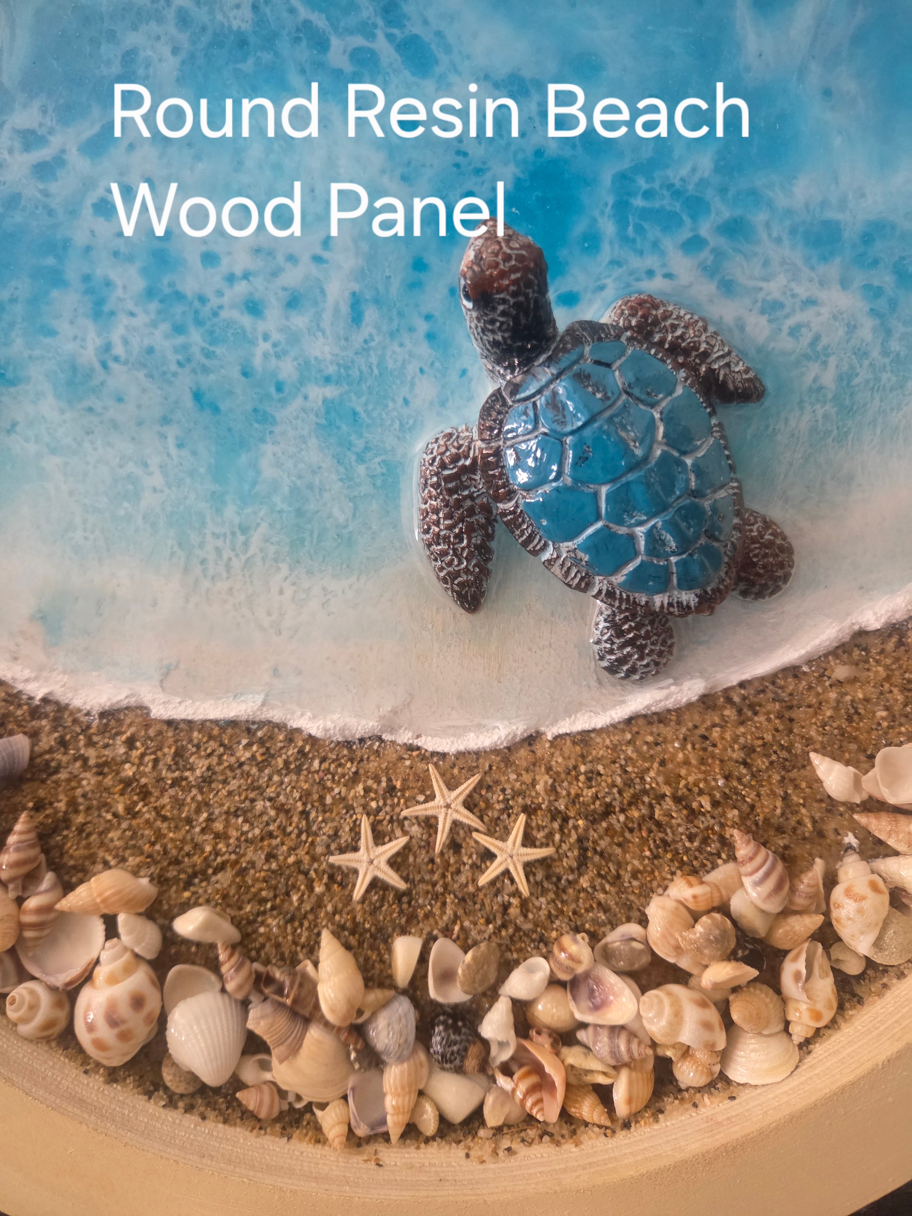 Handcrafted Resin Beach Home Decor