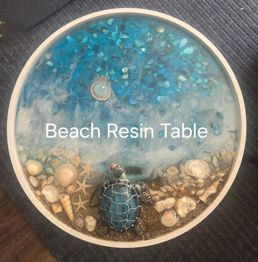Handcrafted Resin Beach Home Decor