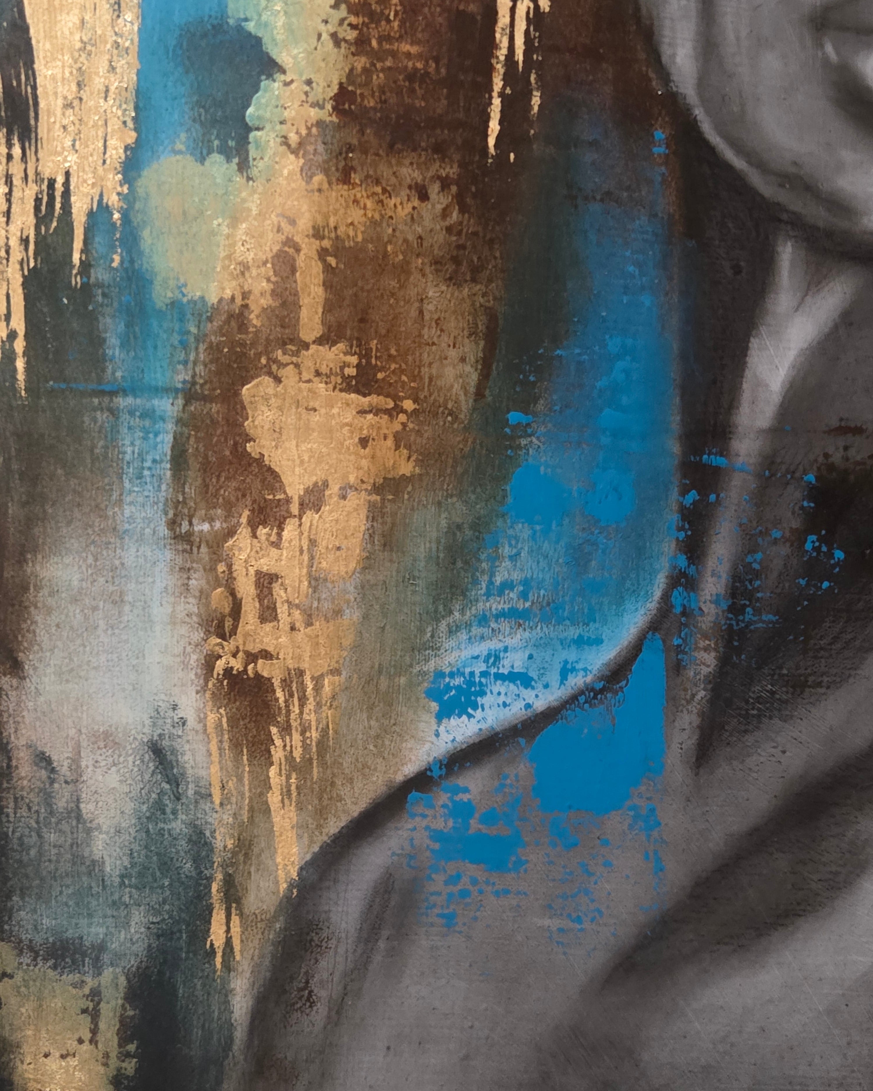 When Quietness Came | Original Mixed Media Artwork