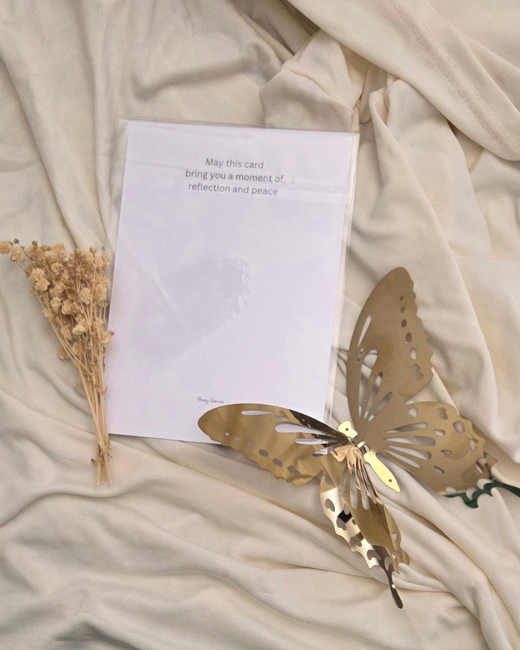 Affirmation Card "Echoes of Her Memory"