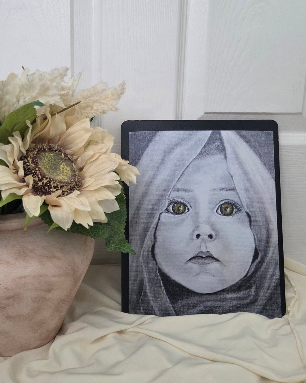 Honey eyes (8x10 art print)