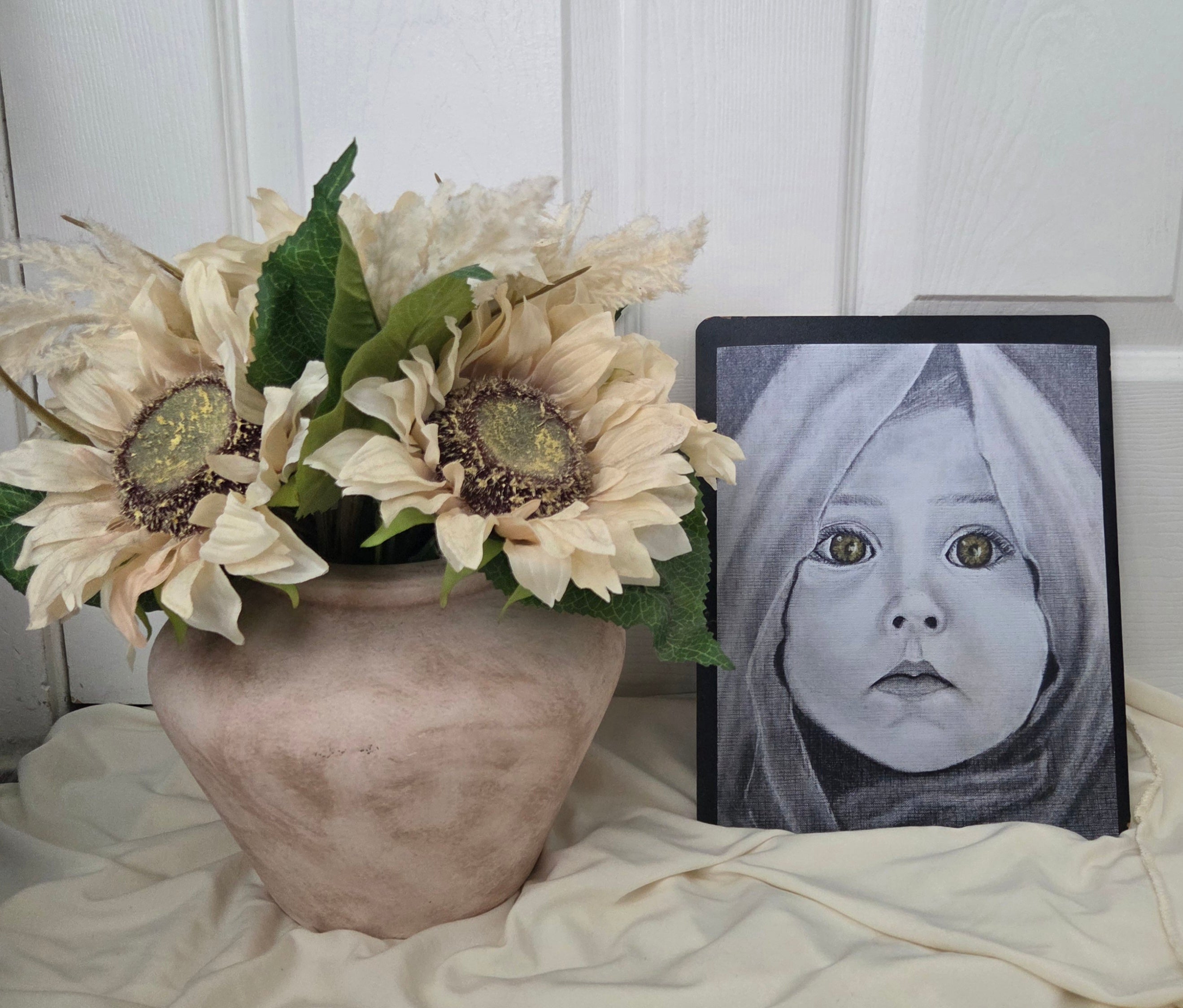 Honey eyes (art print)