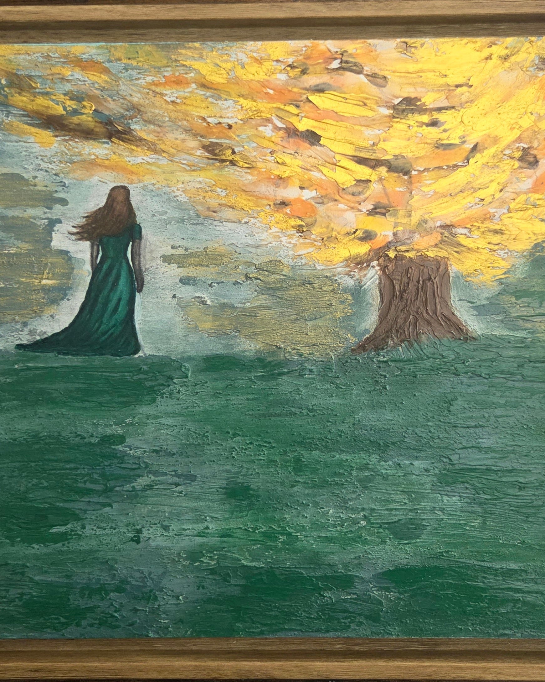 Enjoy the little things #3| Original Textured Acrylic Artwork