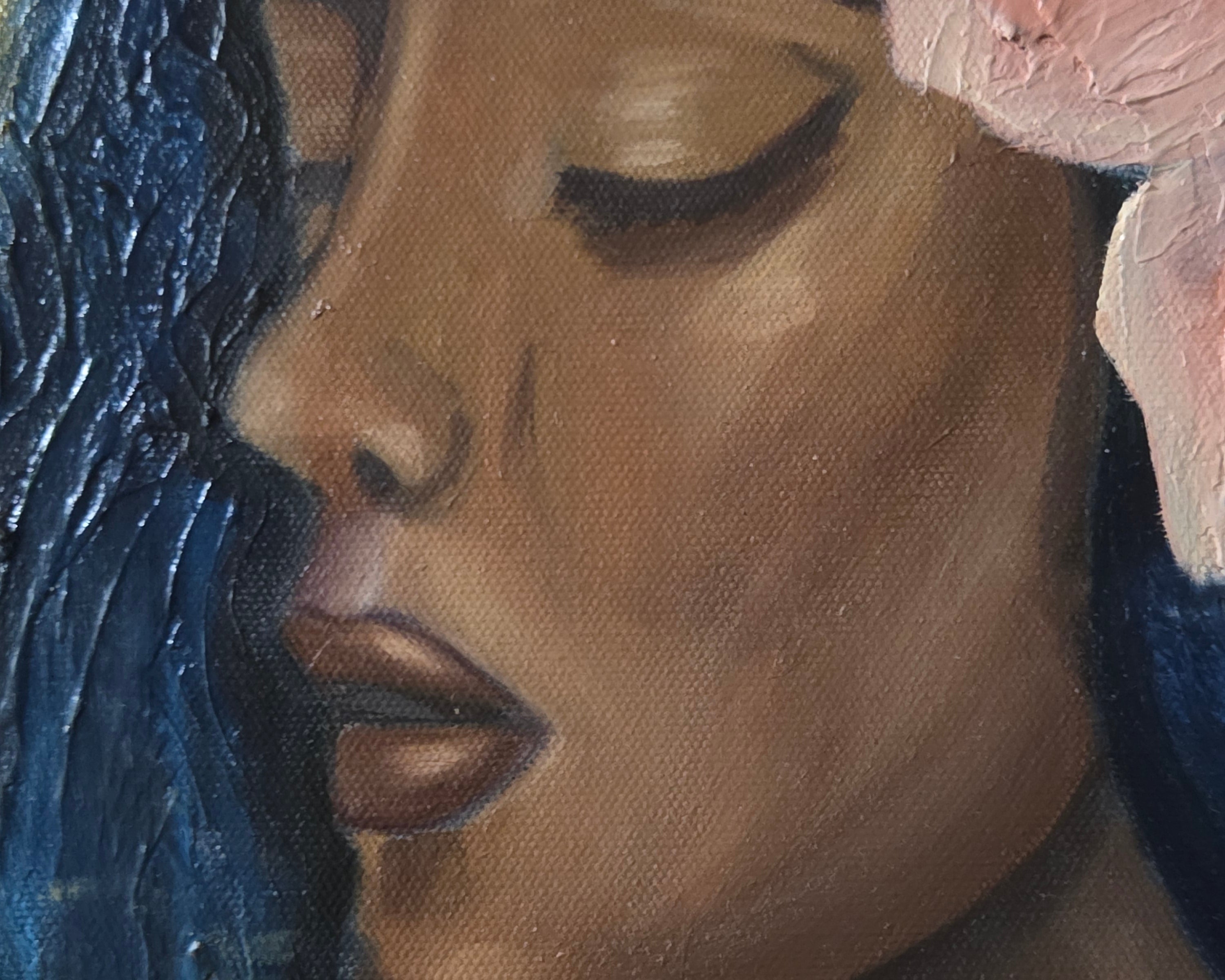Exhaling the Past| Original Acrylic & Oil Artwork