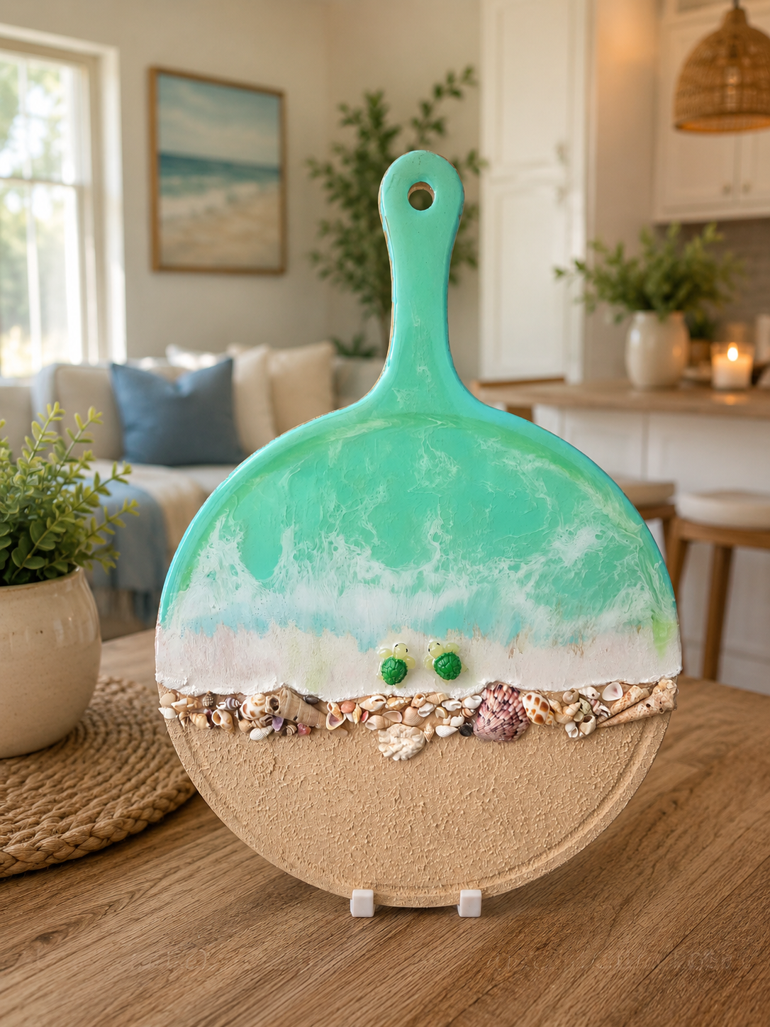 Handcrafted Resin Beach Home Decor
