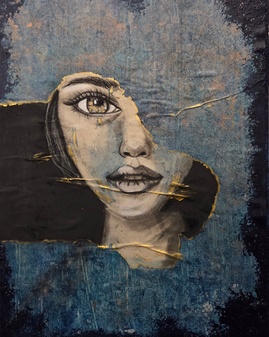 Beauty in Chaos| Original Mixed Media Artwork