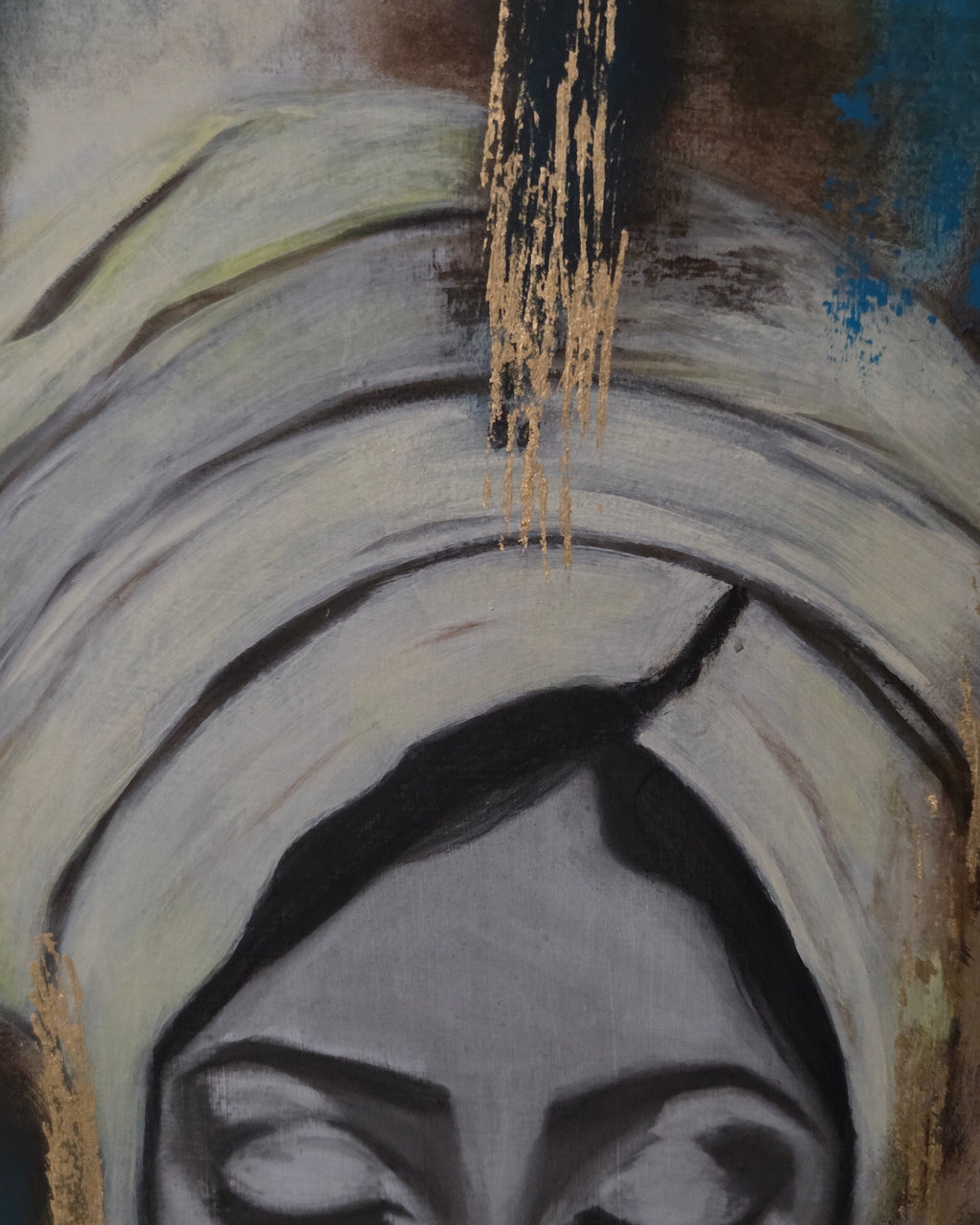 When Quietness Came | Original Mixed Media Artwork