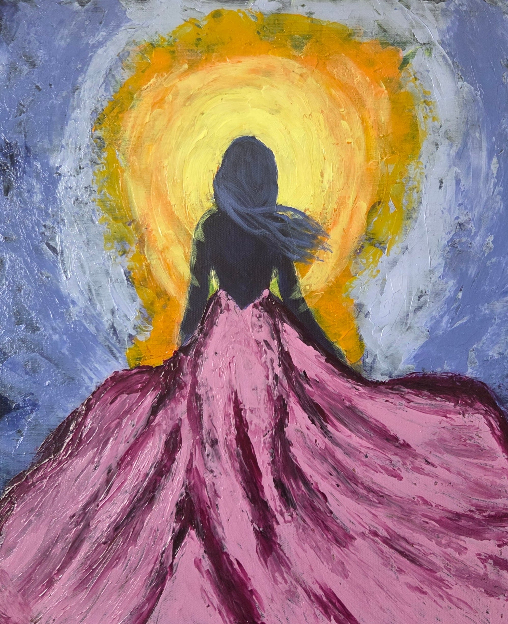 In My Dreams| Original Textured Acrylic Artwork