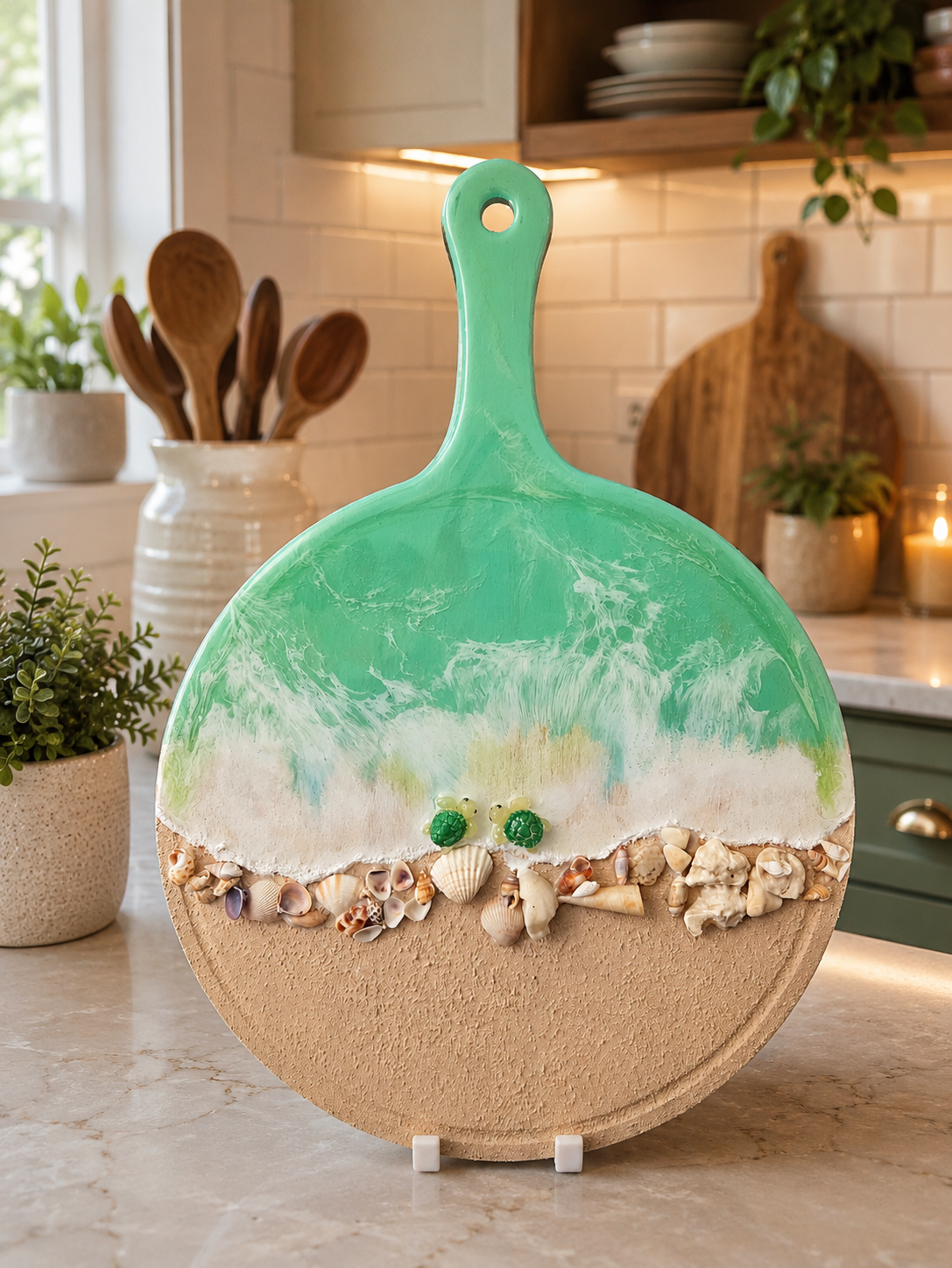 Handcrafted Resin Beach Home Decor