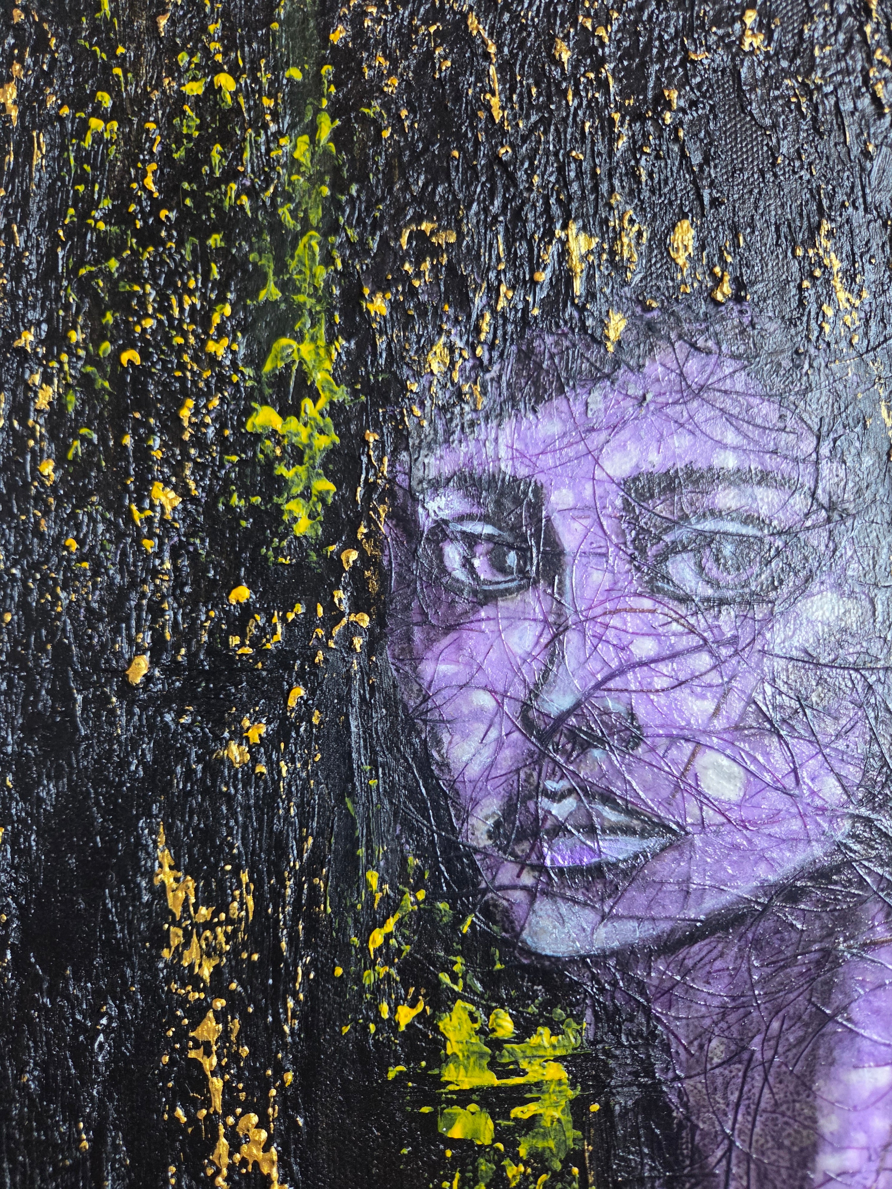 Bloom in Adversity|Original Mixed Media Artwork