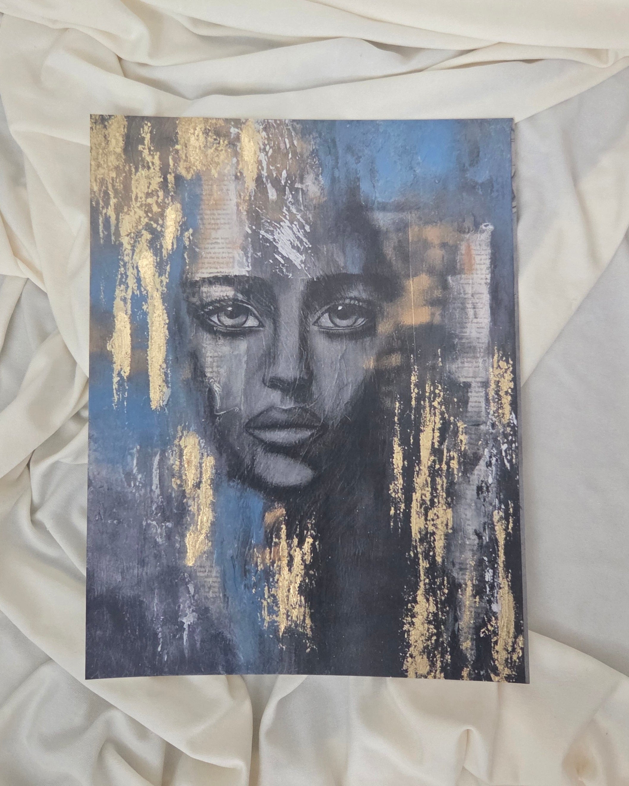 Echoes of her memory (8x10 art print)