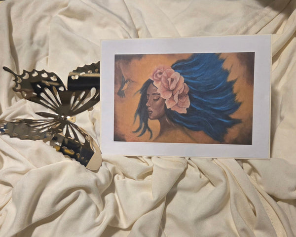 5x7 Art Print "Exhaling the Past"