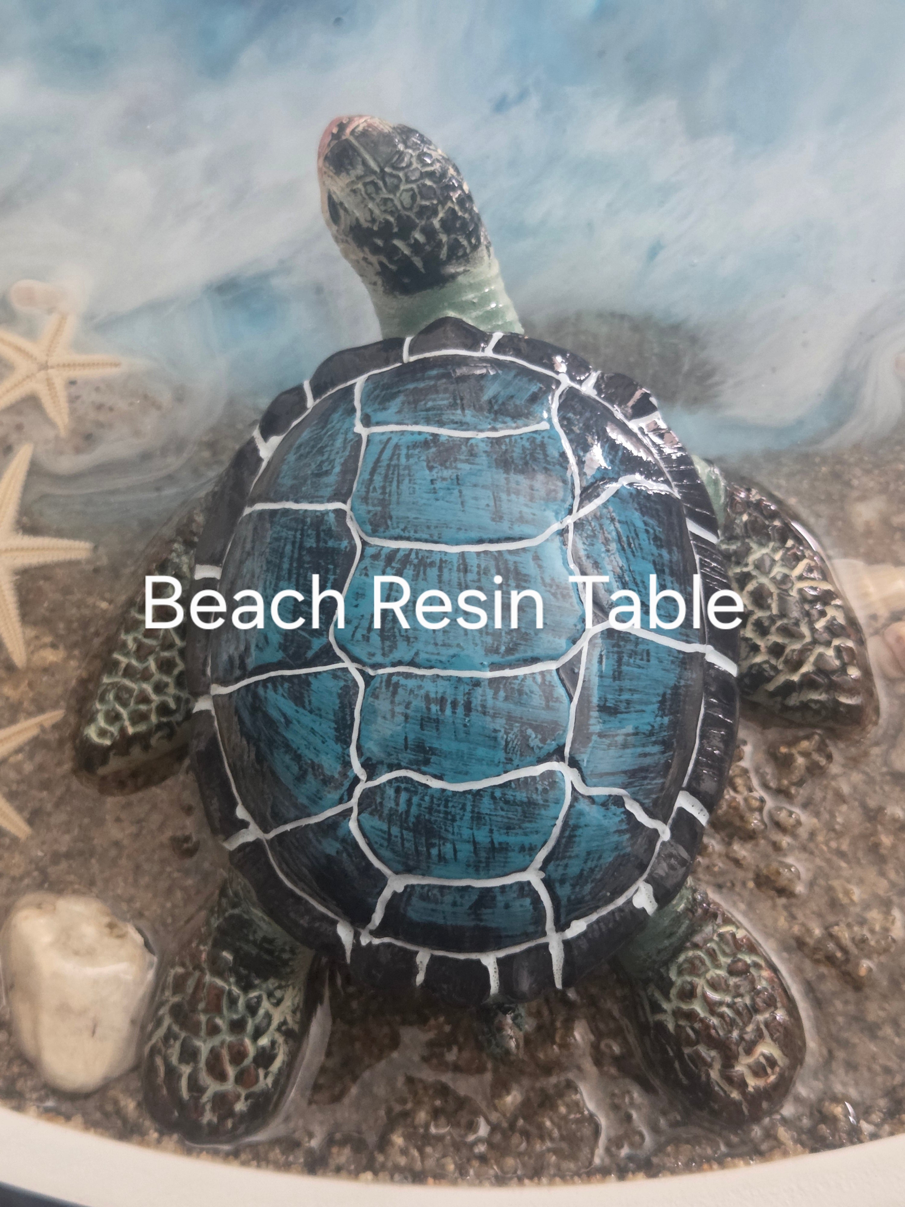 Handcrafted Resin Beach Home Decor