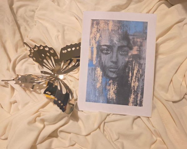 5x7 Art Print "Echoes of Her Memory"