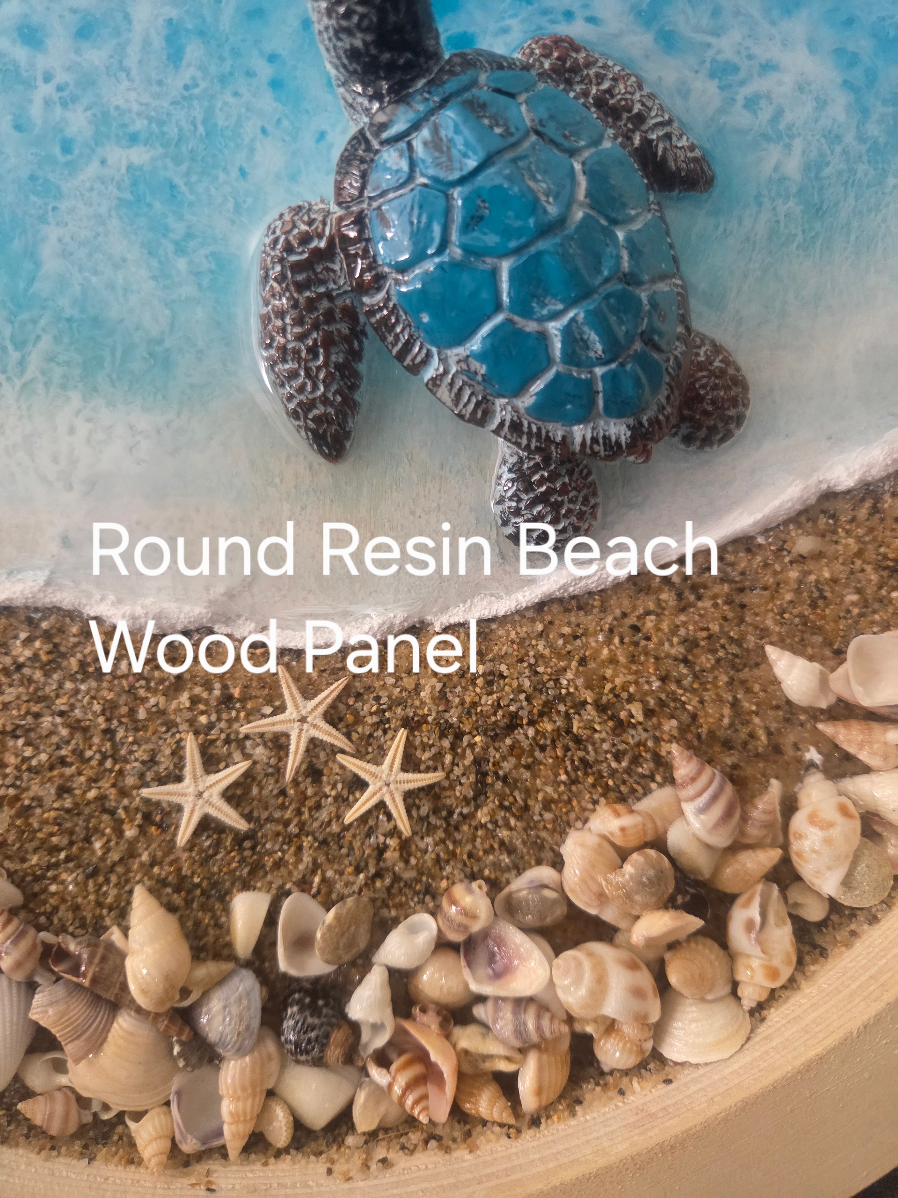 Handcrafted Resin Beach Home Decor