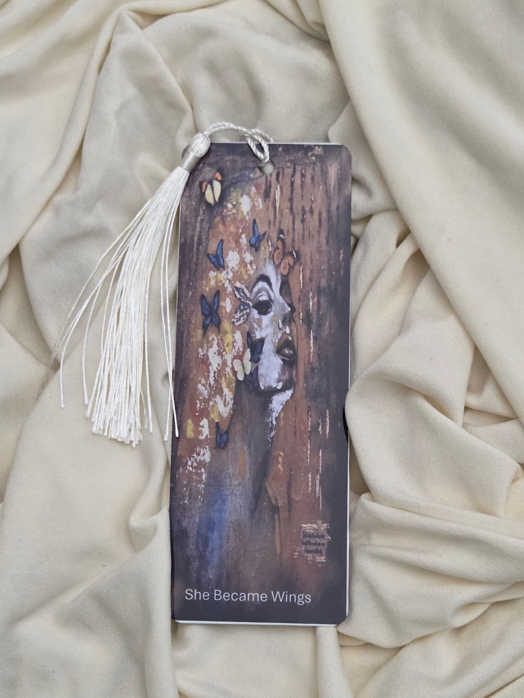 Art bookmarks| Original Art print on aluminum