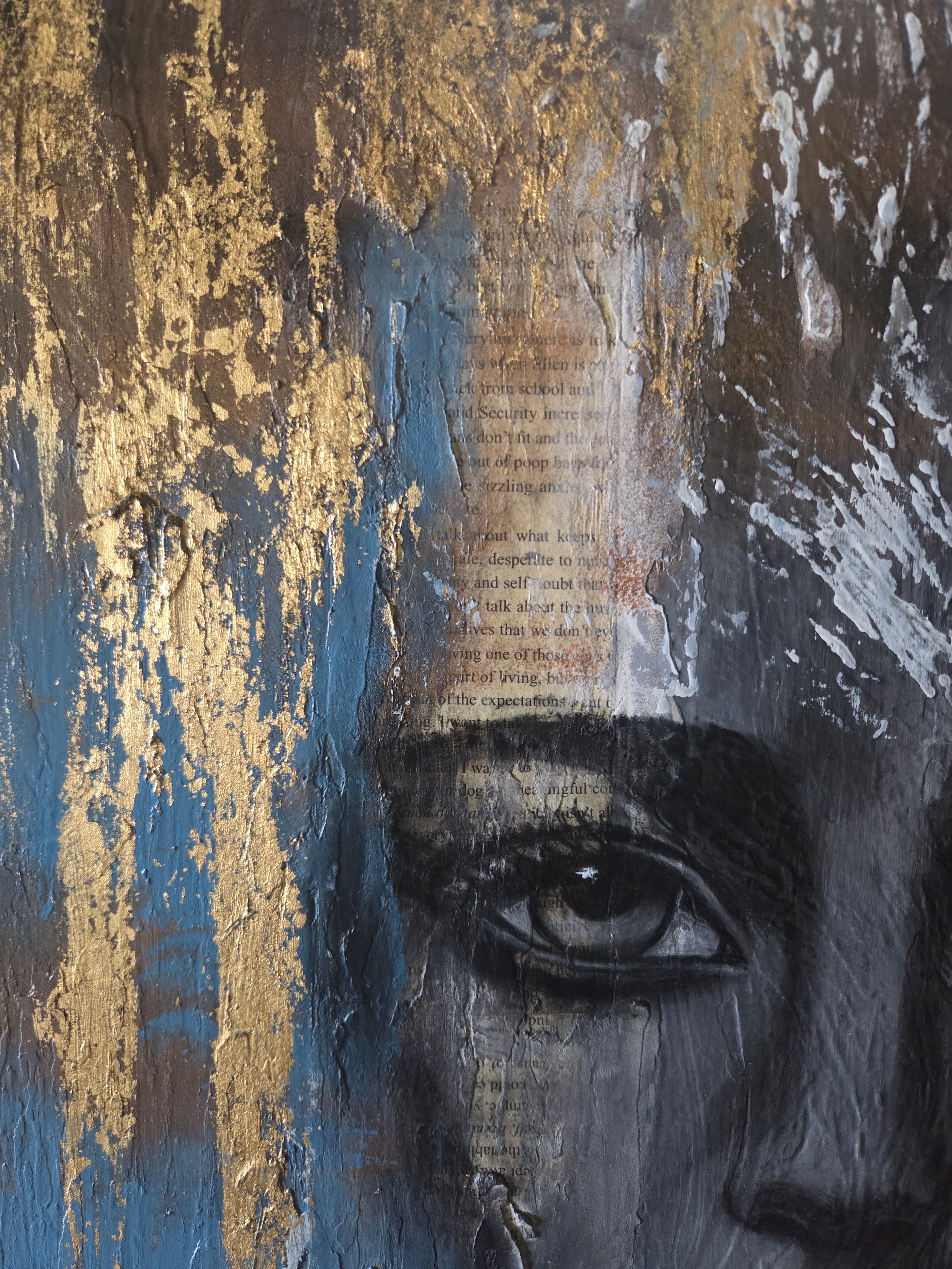 Echoes of Her Memory| Original Mixed Media Artwork