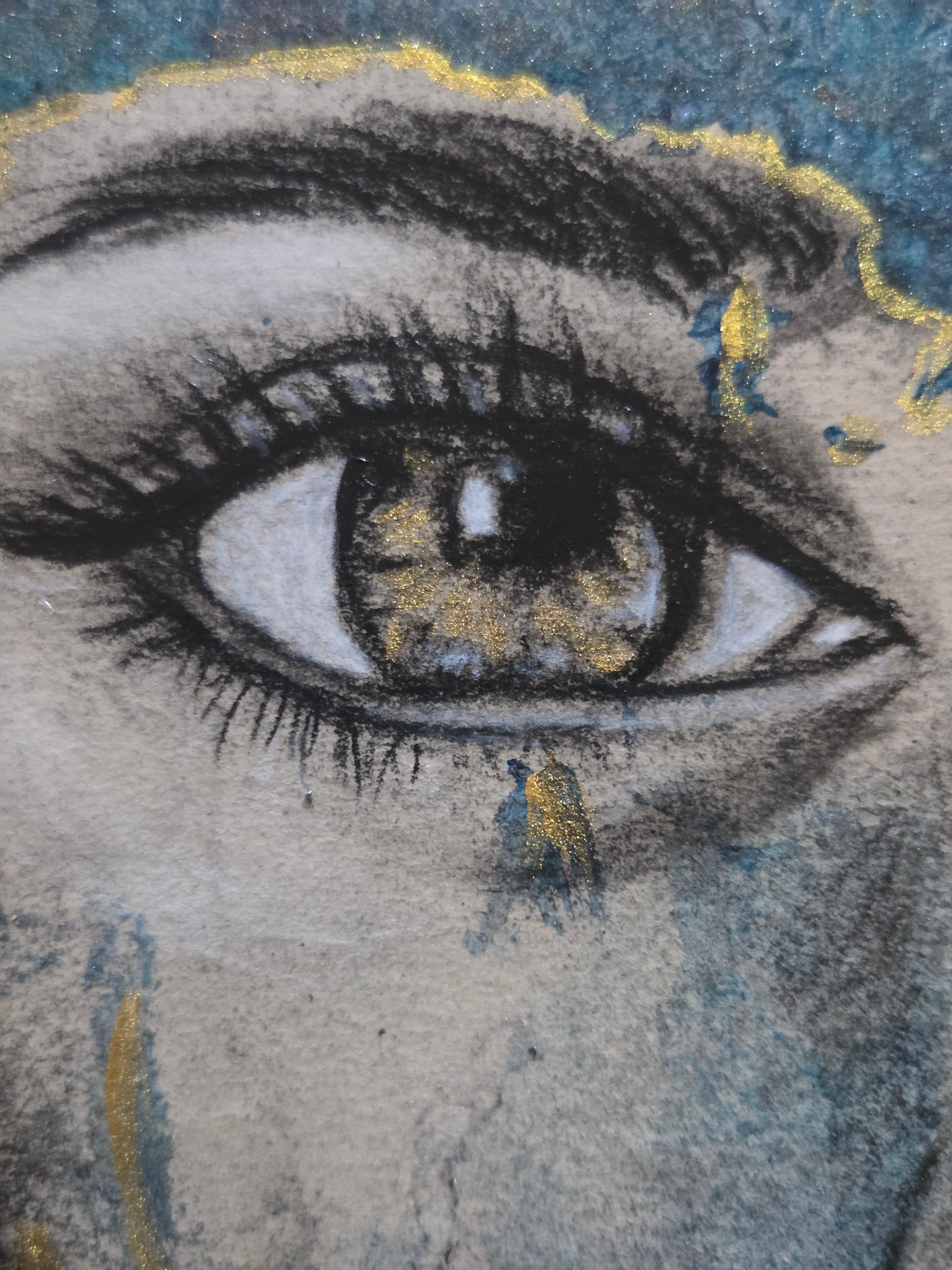 Beauty in Chaos| Original Mixed Media Artwork