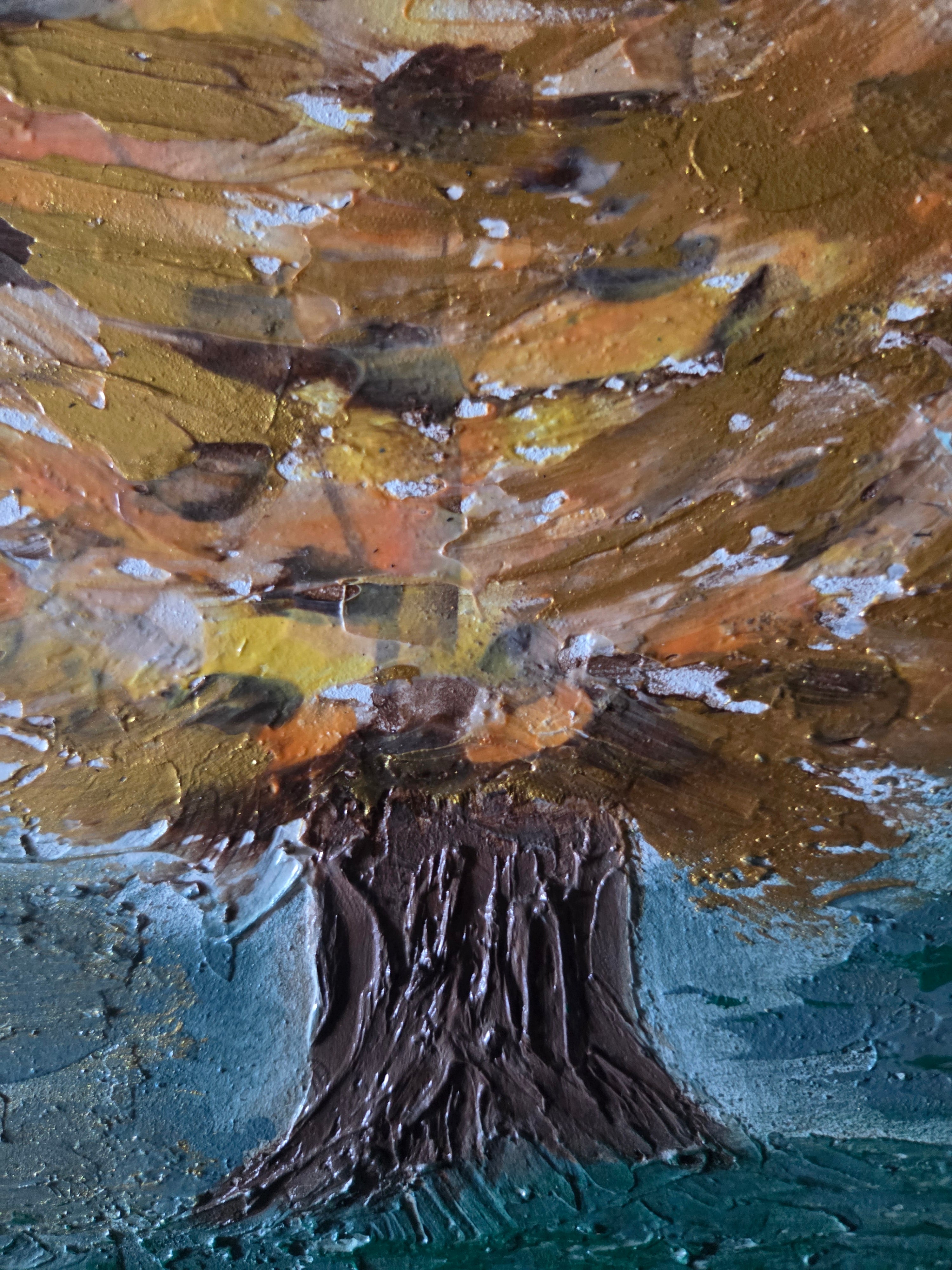 Enjoy the little things #3| Original Textured Acrylic Artwork