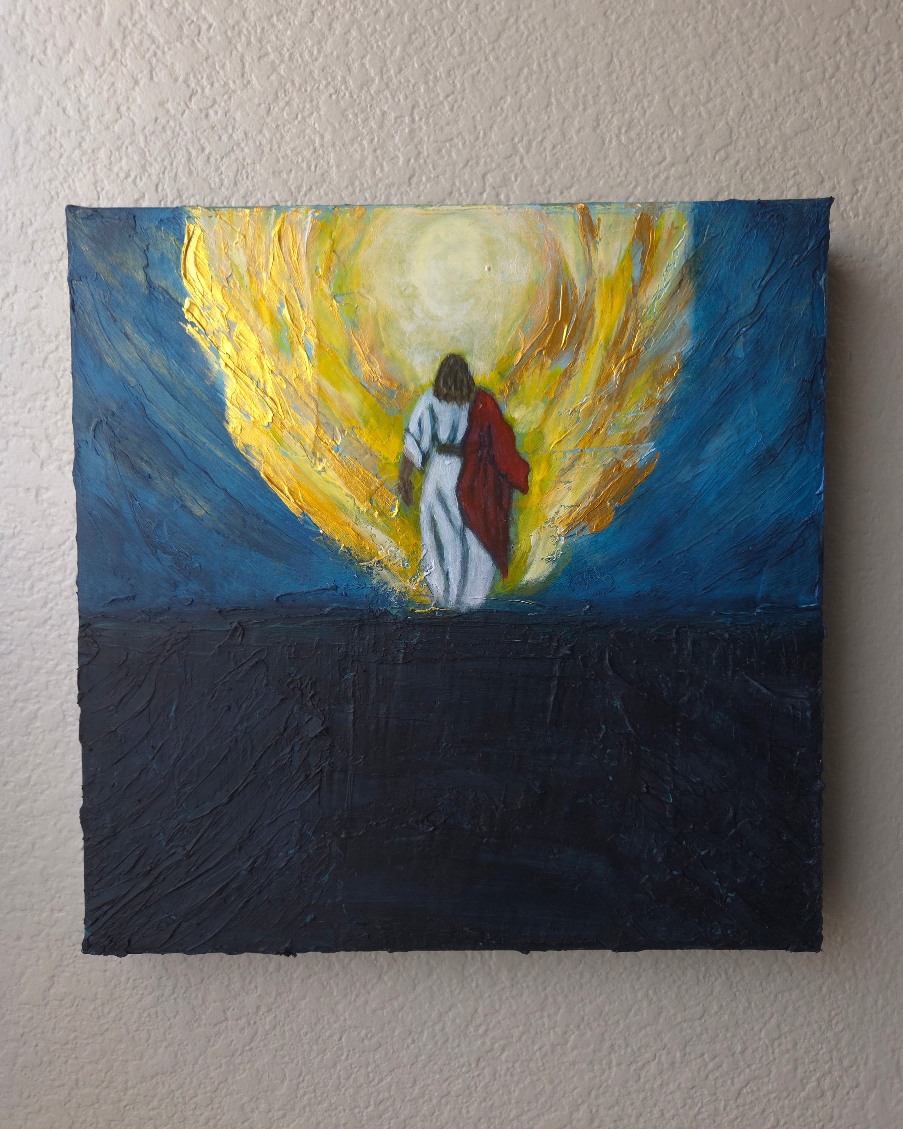 I Am the Way| Original Textured Acrylic Artwork