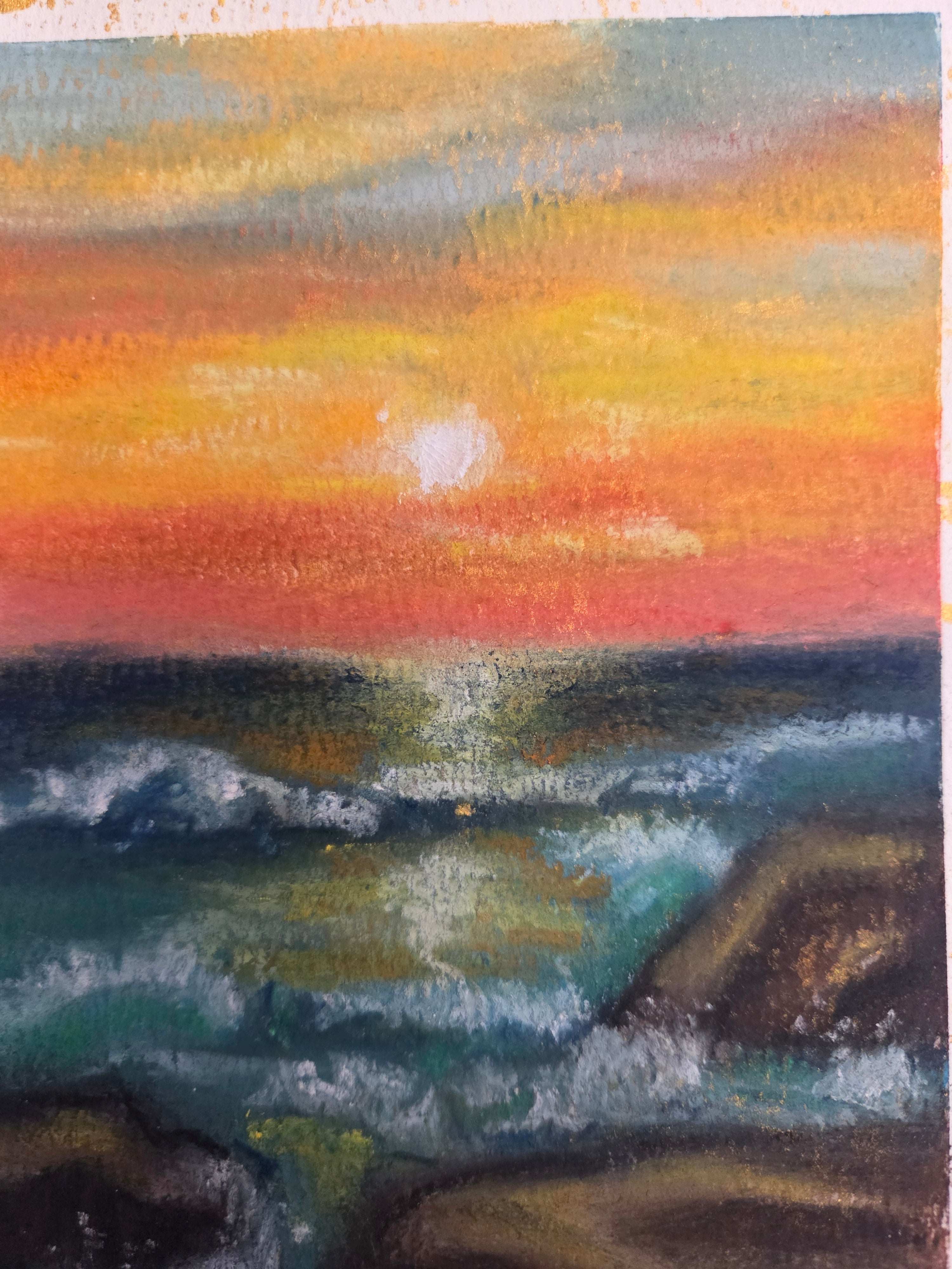 Original Soft Pastels Art| Framed