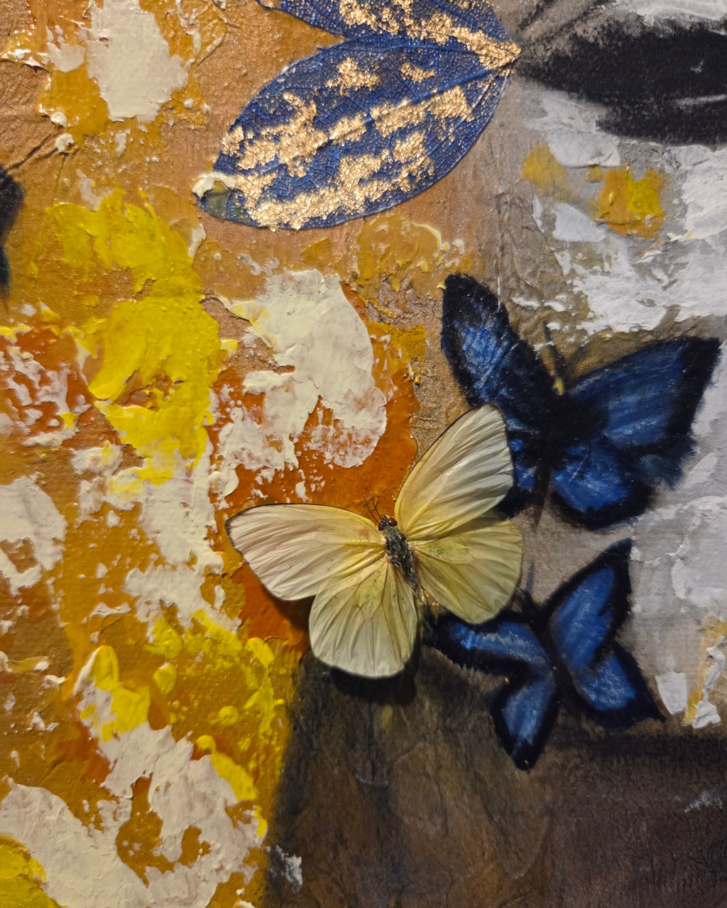 She Became Wings|Original Mixed Media Artwork