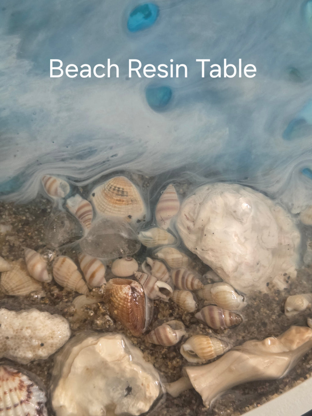 Handcrafted Resin Beach Home Decor