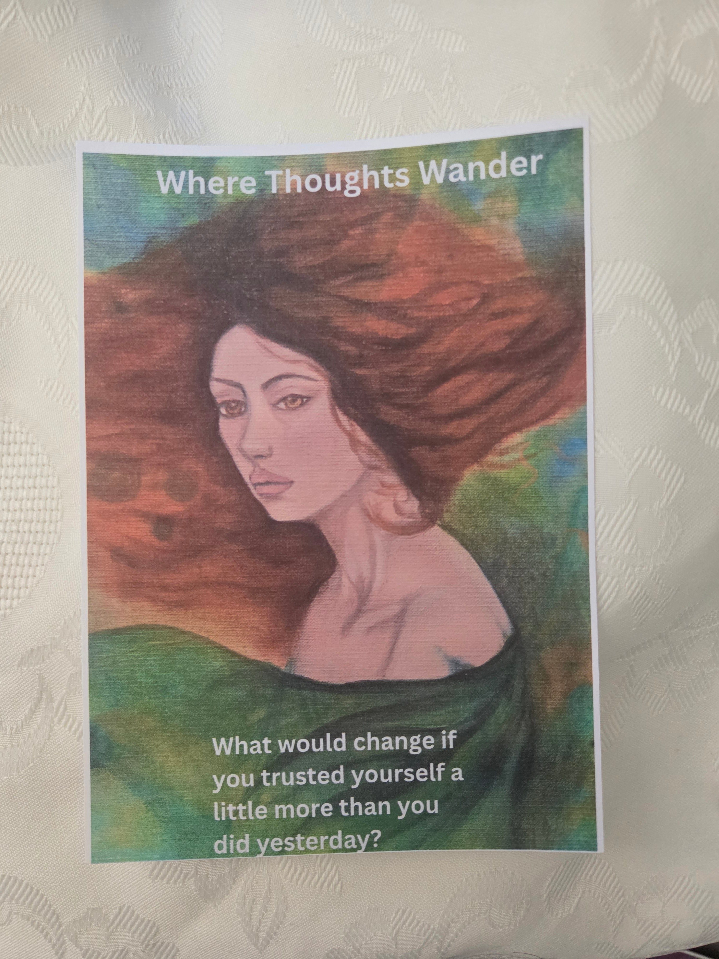 Where Thoughts Wander — Grayscale Art Print Set
