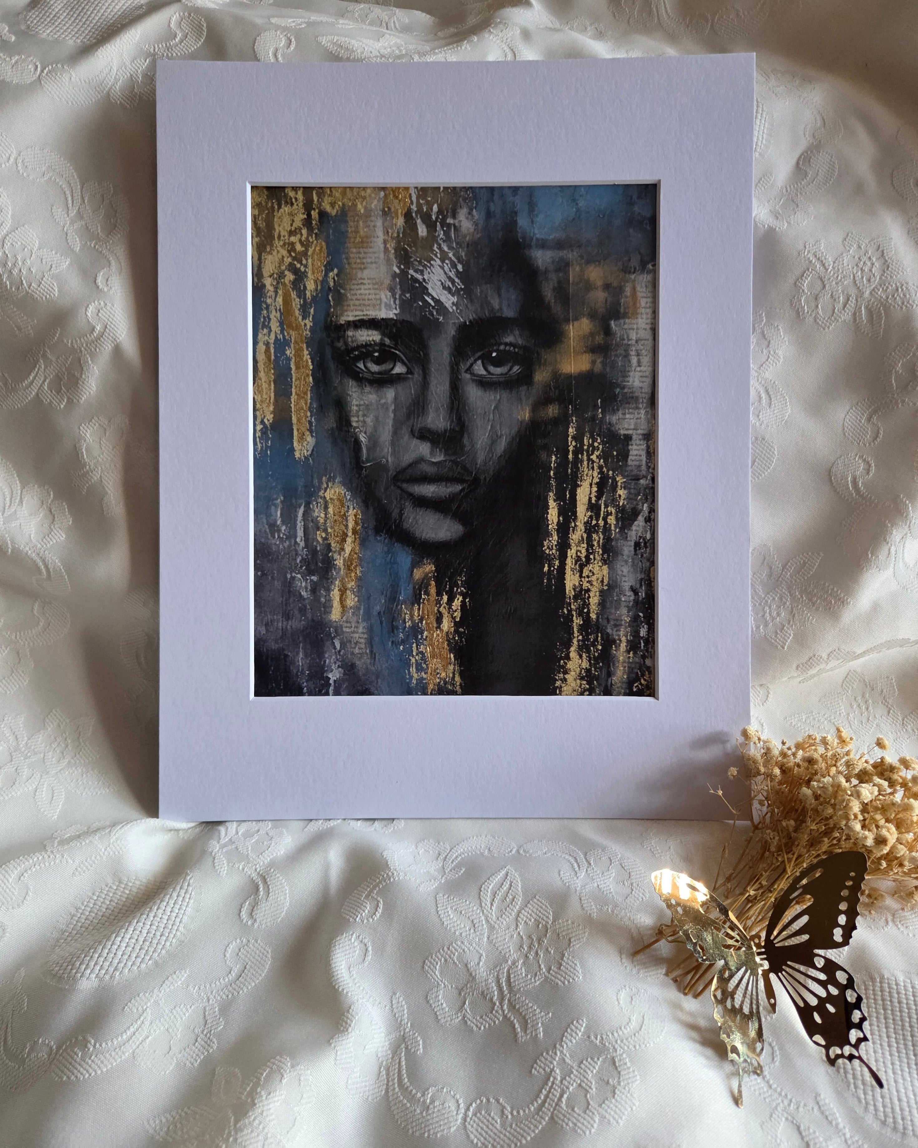 Echoes of her memory (8x10 art print)
